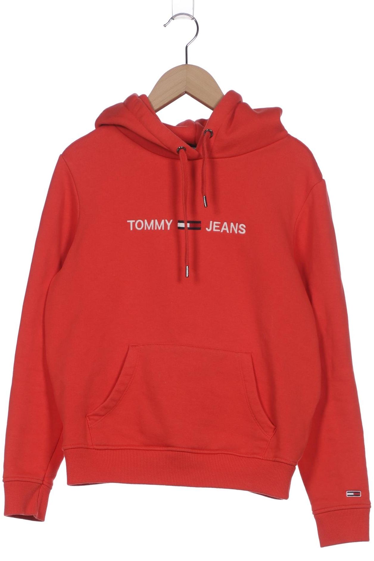 

Tommy Jeans Damen Kapuzenpullover, rot, Gr. 34