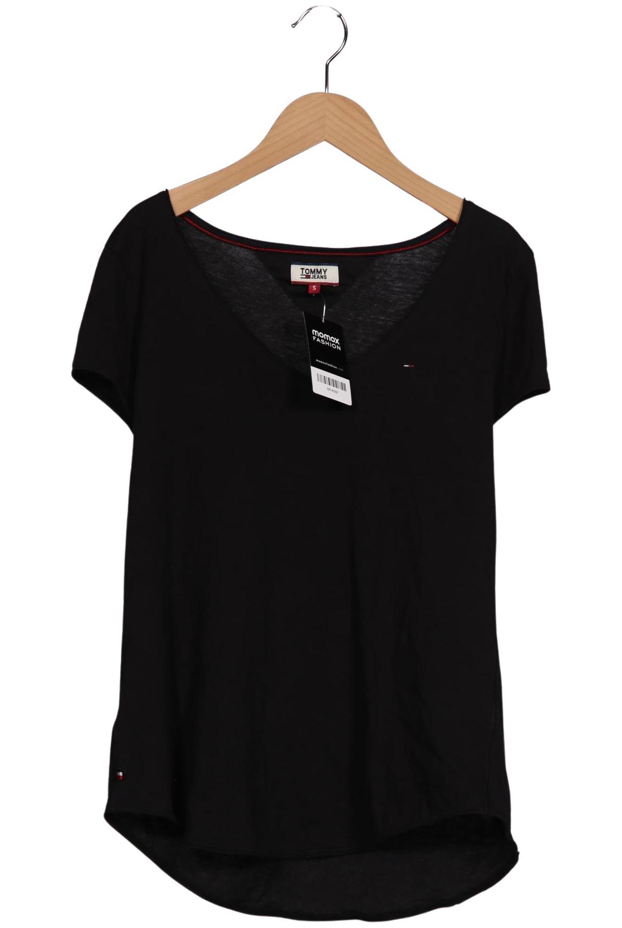 

Tommy Jeans Damen T-Shirt, schwarz, Gr. 36