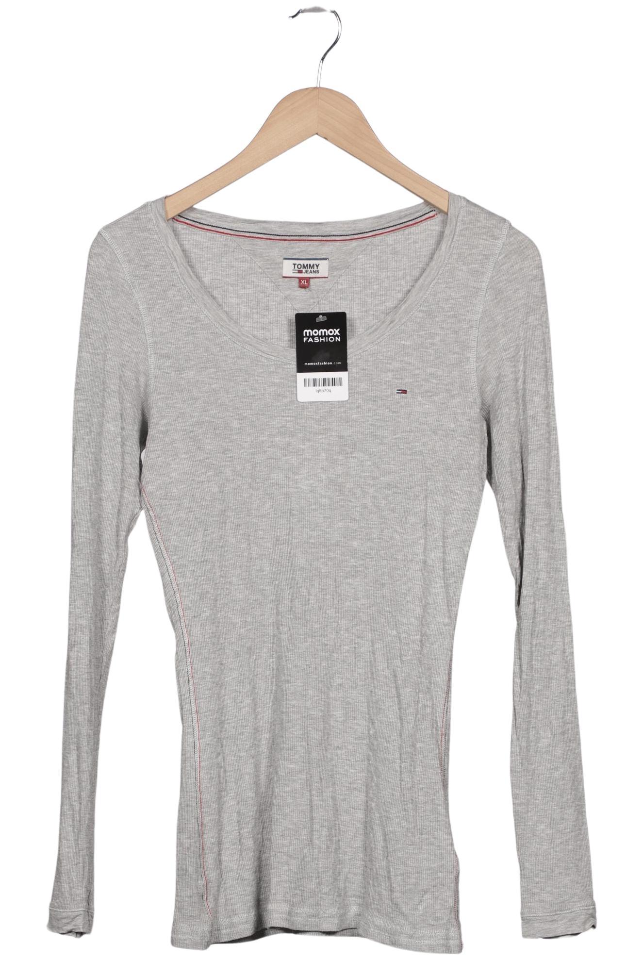 

Tommy Jeans Damen Langarmshirt, grau, Gr. 44