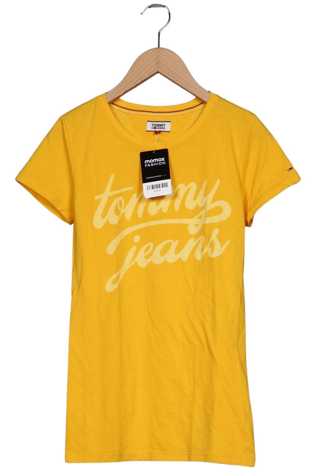 

Tommy Jeans Damen T-Shirt, gelb, Gr. 36