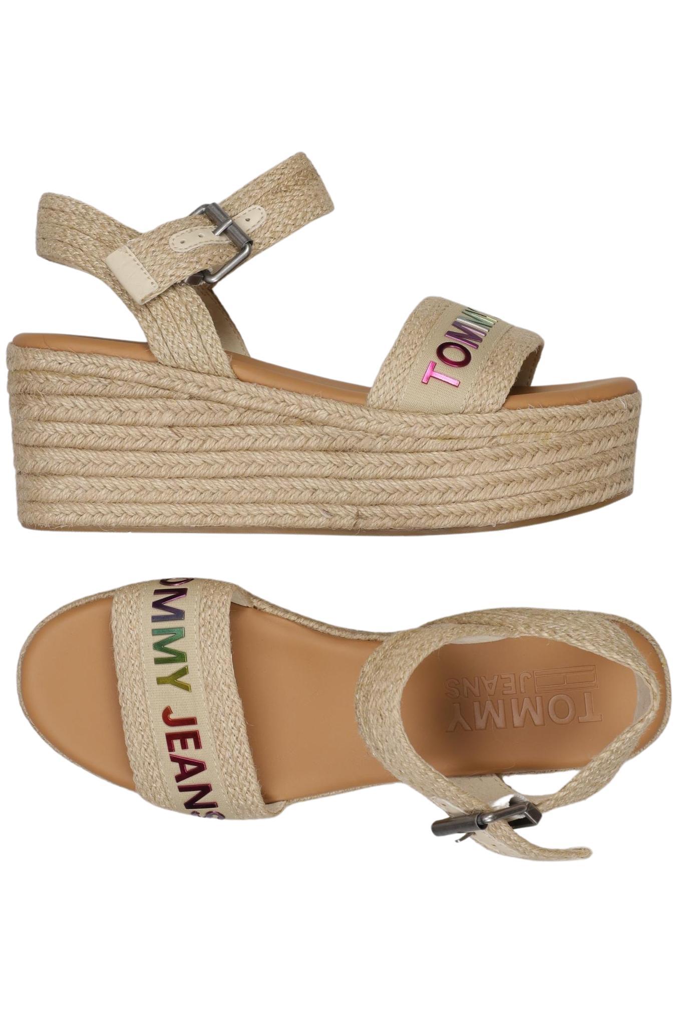 

Tommy Jeans Damen Sandale, beige, Gr. 39