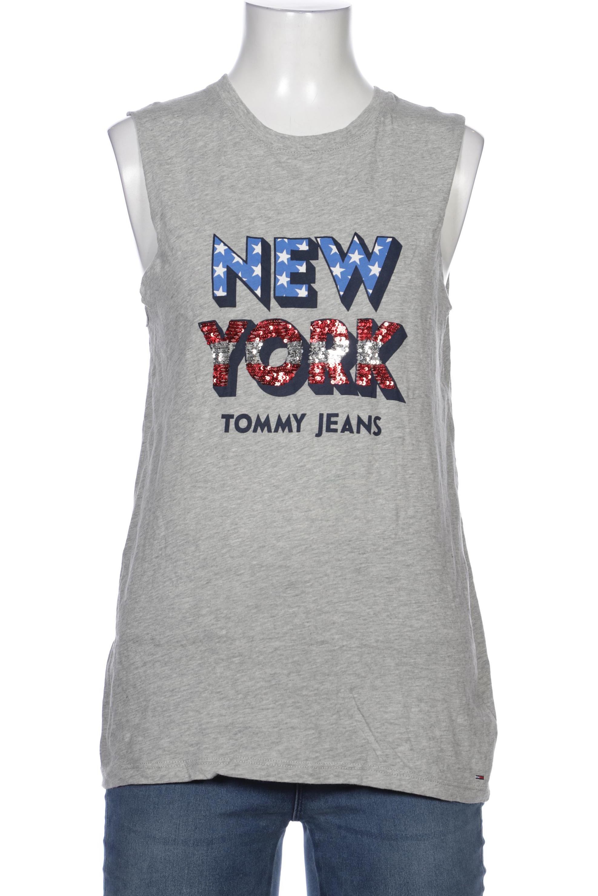 

Tommy Jeans Damen Top, grau, Gr. 34