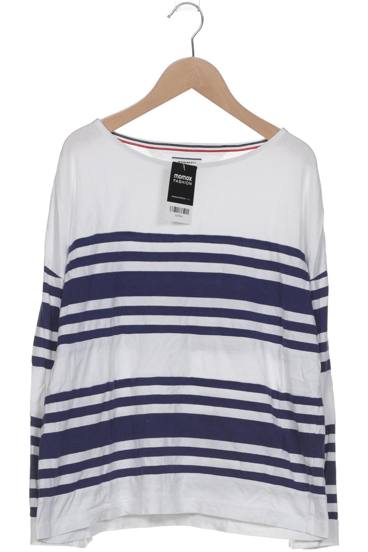 

Tommy Jeans Damen Langarmshirt, weiß, Gr. 38