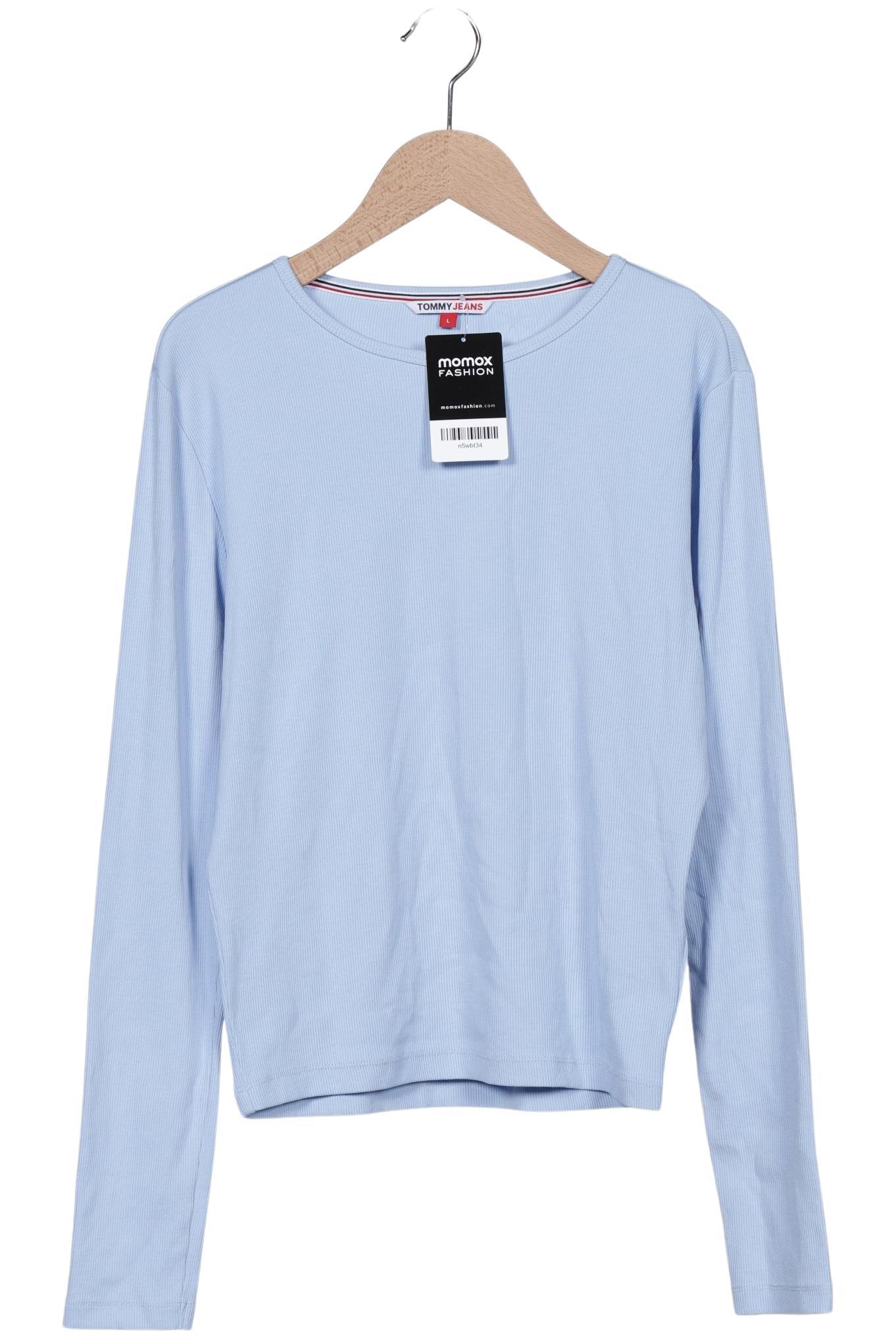 

Tommy Jeans Damen Langarmshirt, hellblau, Gr. 42