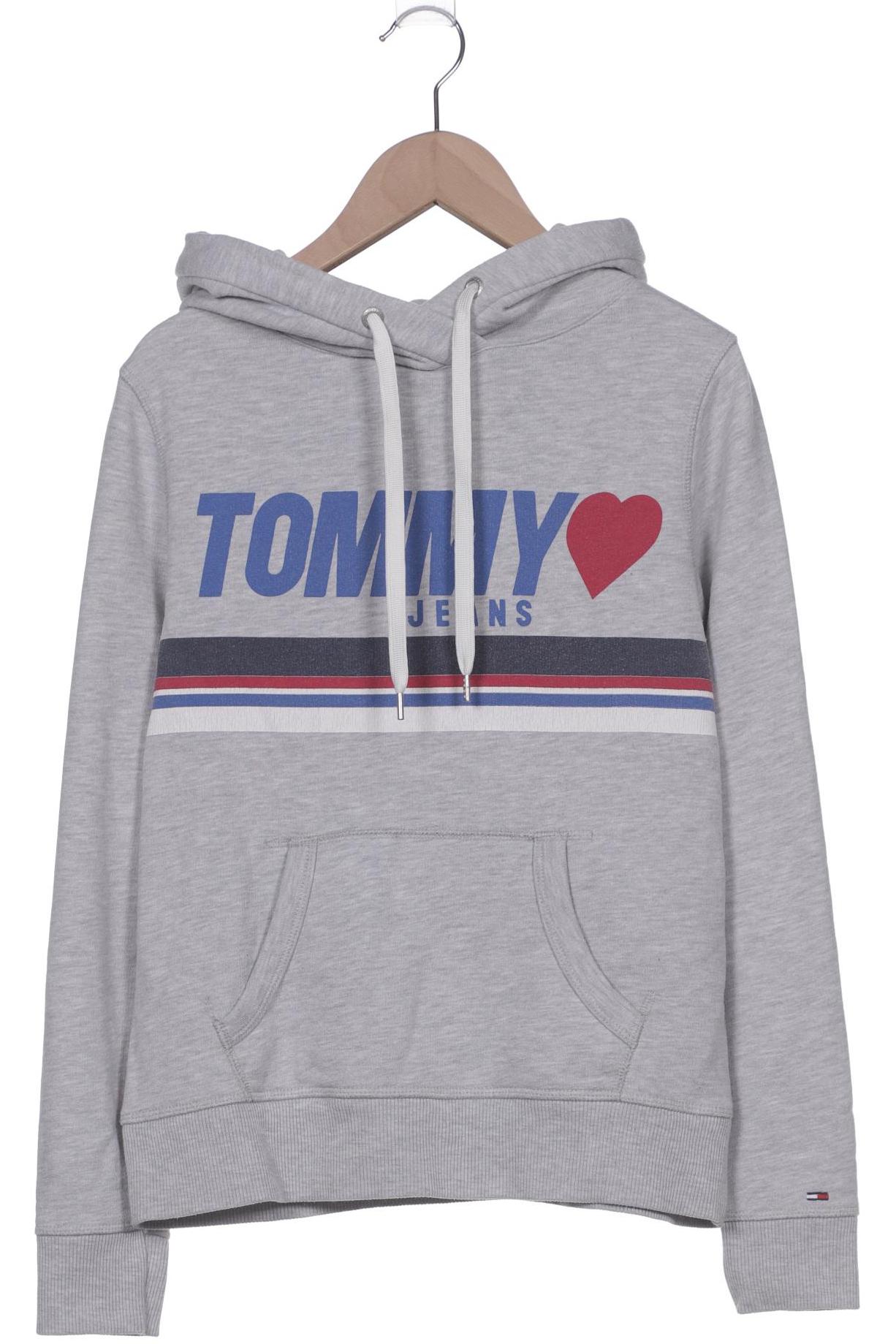

Tommy Jeans Damen Kapuzenpullover, grau, Gr. 36