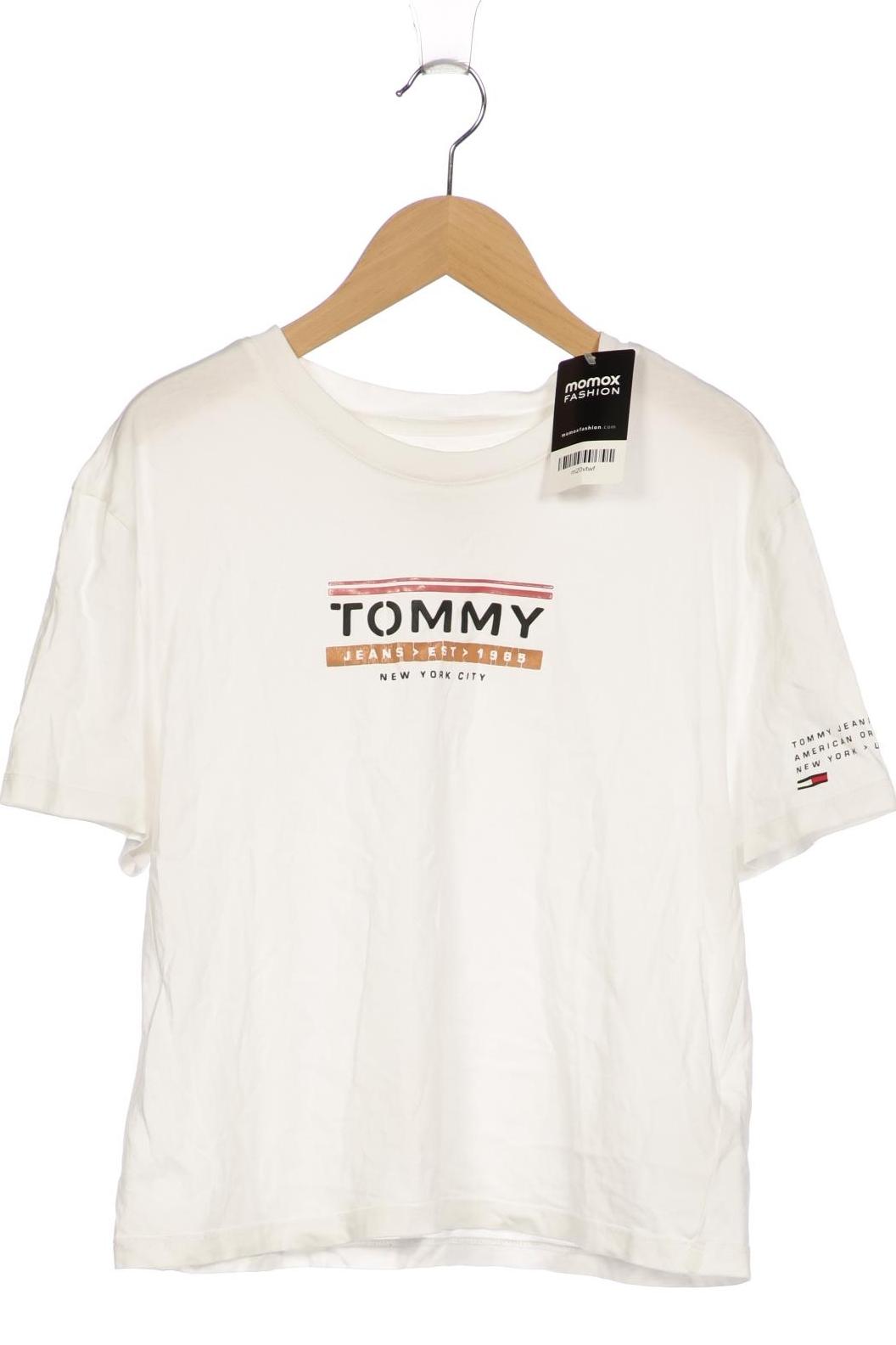 

Tommy Jeans Damen T-Shirt, weiß, Gr. 36