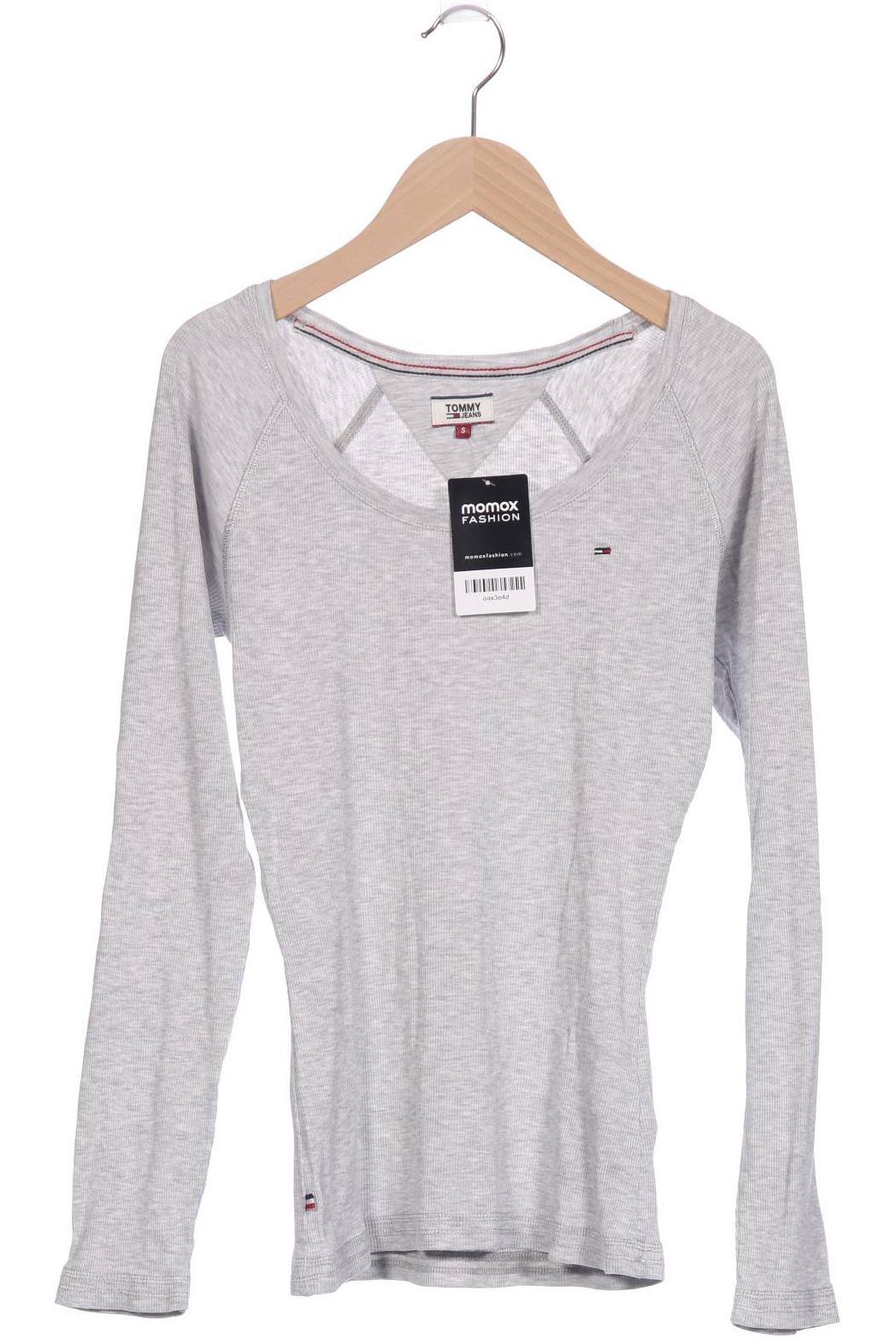 

Tommy Jeans Damen Langarmshirt, grau, Gr. 36