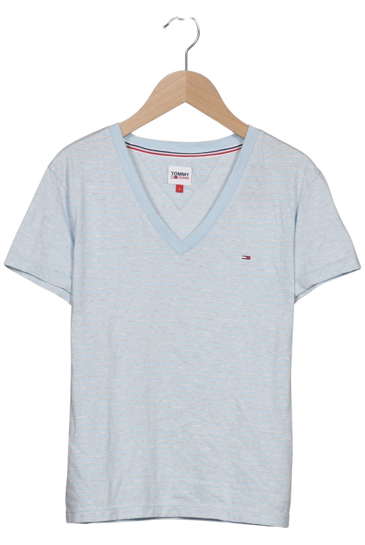 

Tommy Jeans Damen T-Shirt, hellblau, Gr. 36