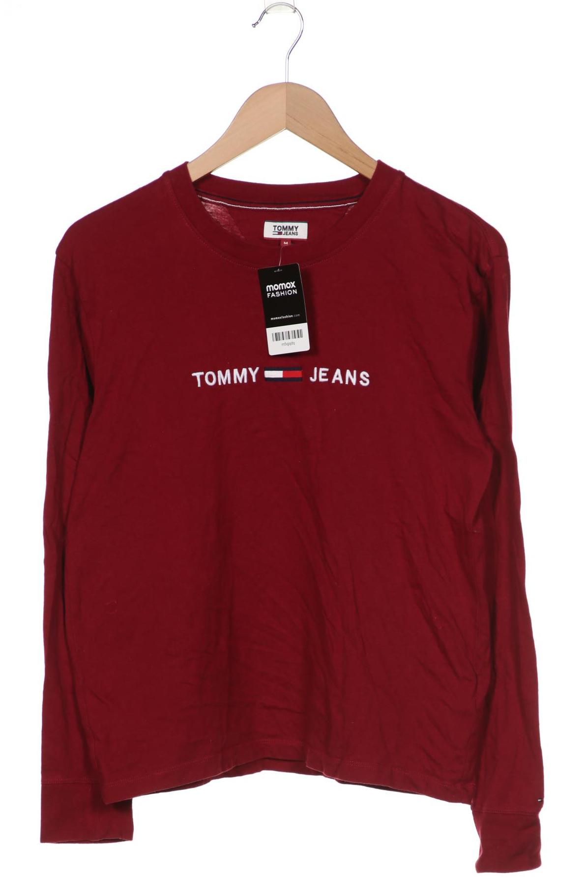 

Tommy Jeans Damen Langarmshirt, bordeaux