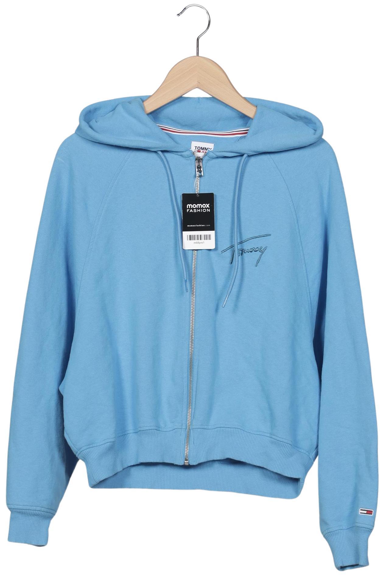 

Tommy Jeans Damen Kapuzenpullover, hellblau, Gr. 38