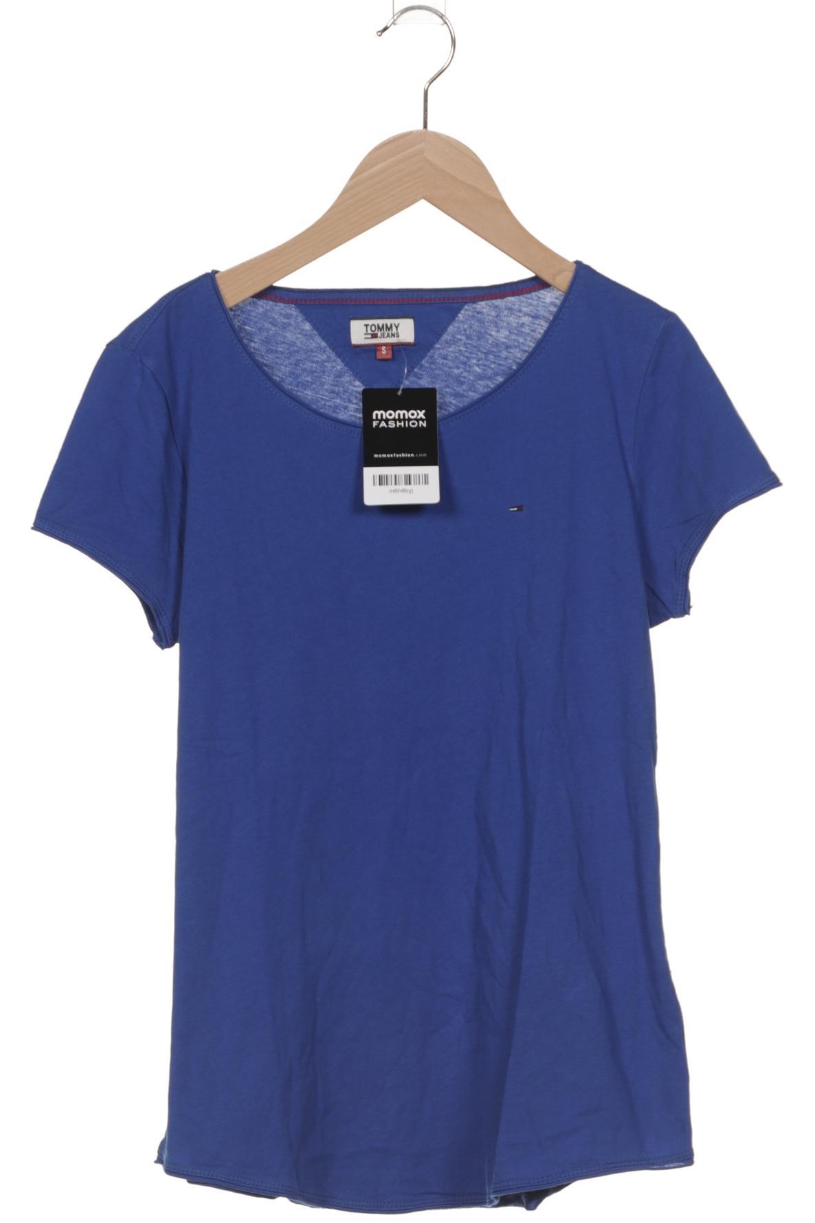 

Tommy Jeans Damen T-Shirt, blau, Gr. 36