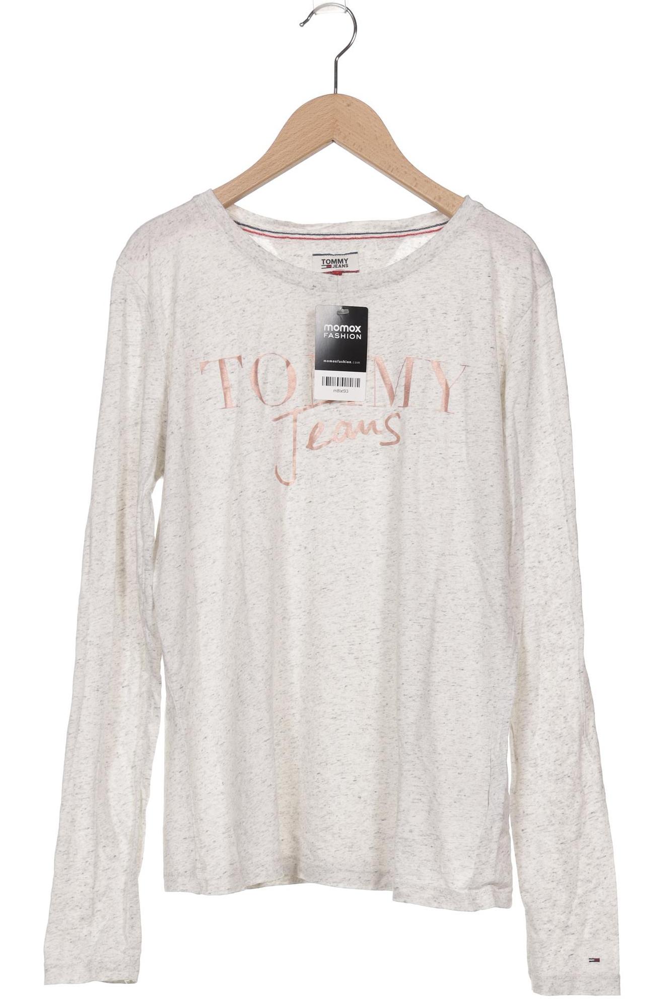 

Tommy Jeans Damen Langarmshirt, beige, Gr. 38