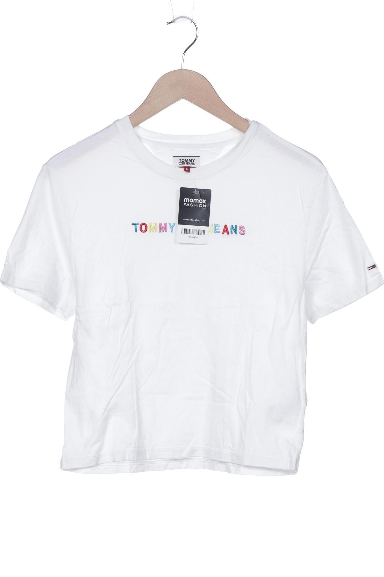 

Tommy Jeans Damen T-Shirt, weiß, Gr. 36