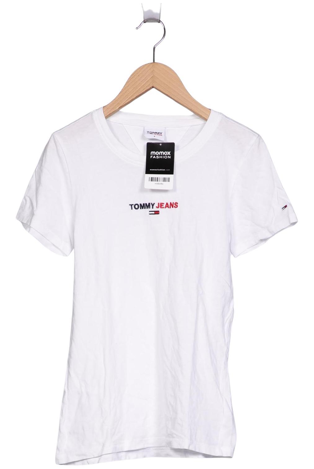 

Tommy Jeans Damen T-Shirt, weiß, Gr. 36