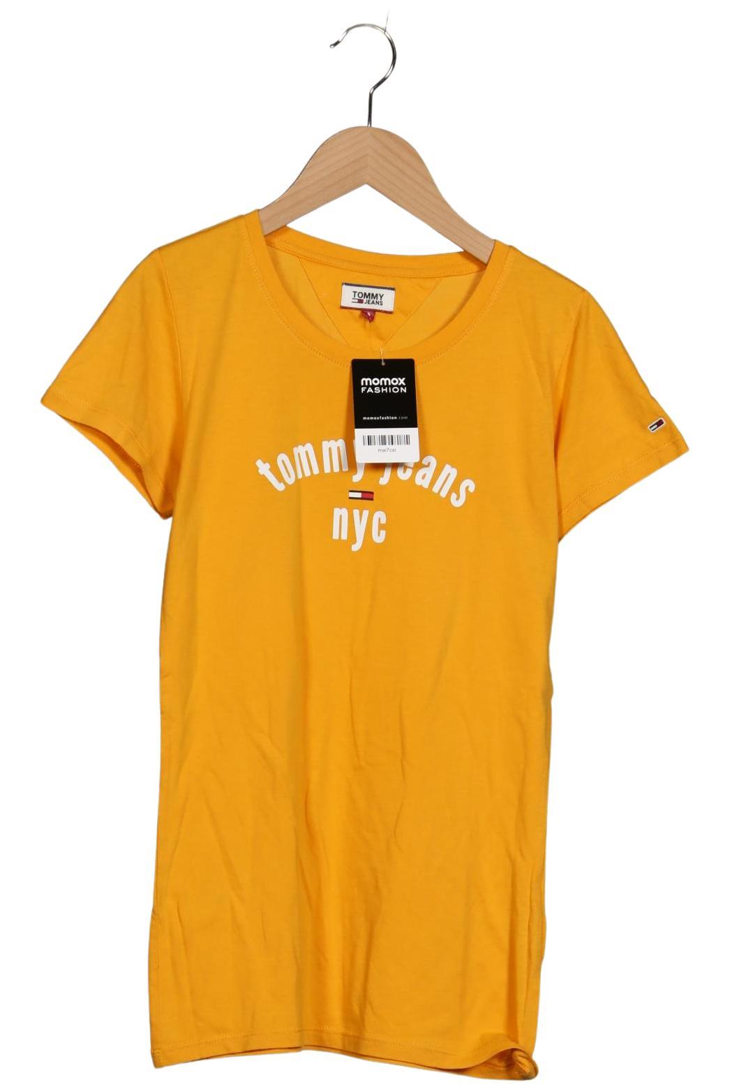 

Tommy Jeans Damen T-Shirt, gelb, Gr. 36