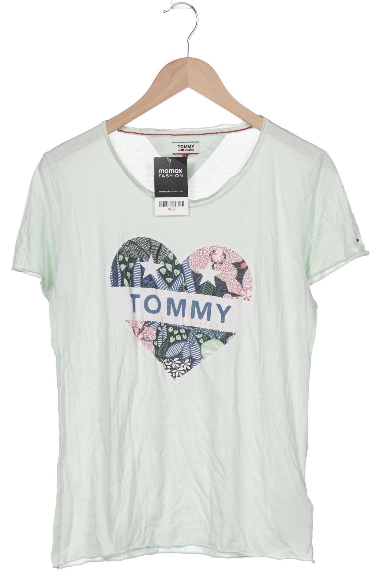 

Tommy Jeans Damen T-Shirt, hellgrün, Gr. 42