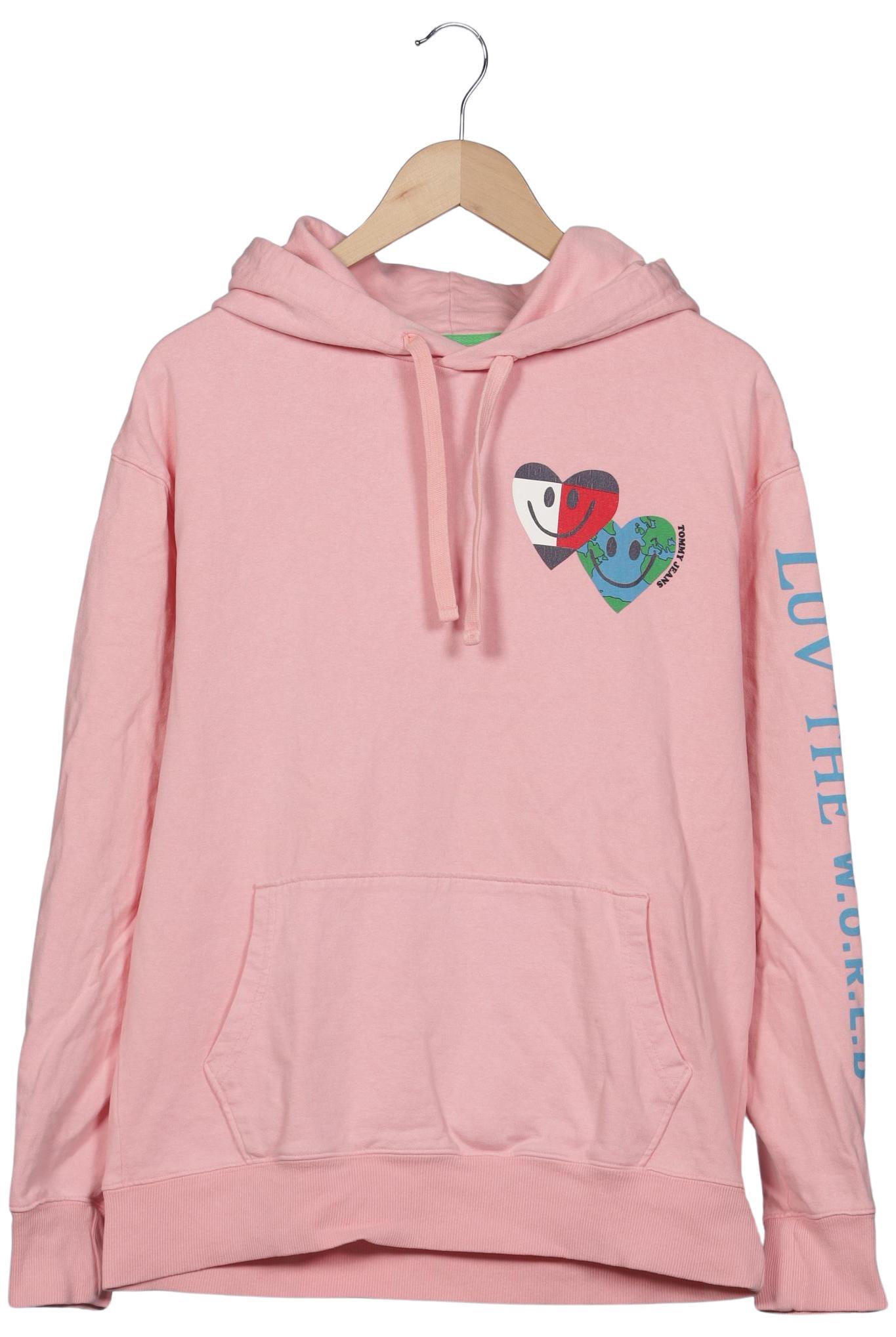 

Tommy Jeans Damen Kapuzenpullover, pink, Gr. 36