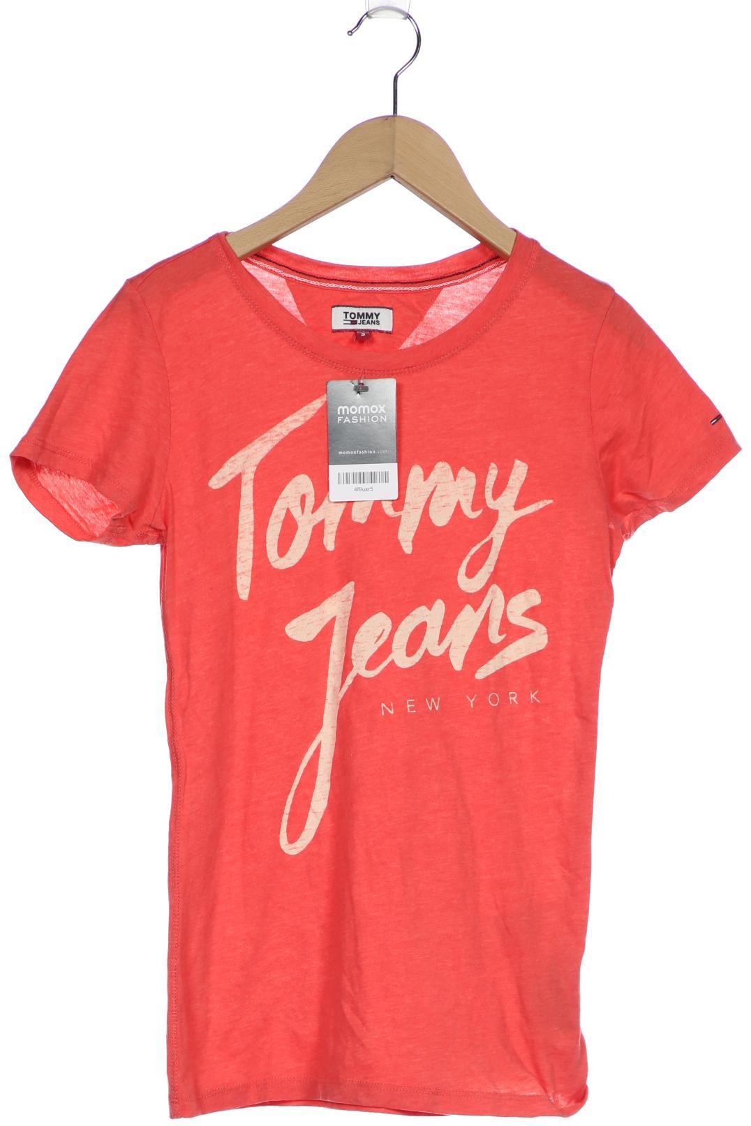 

Tommy Jeans Damen T-Shirt, pink, Gr. 36