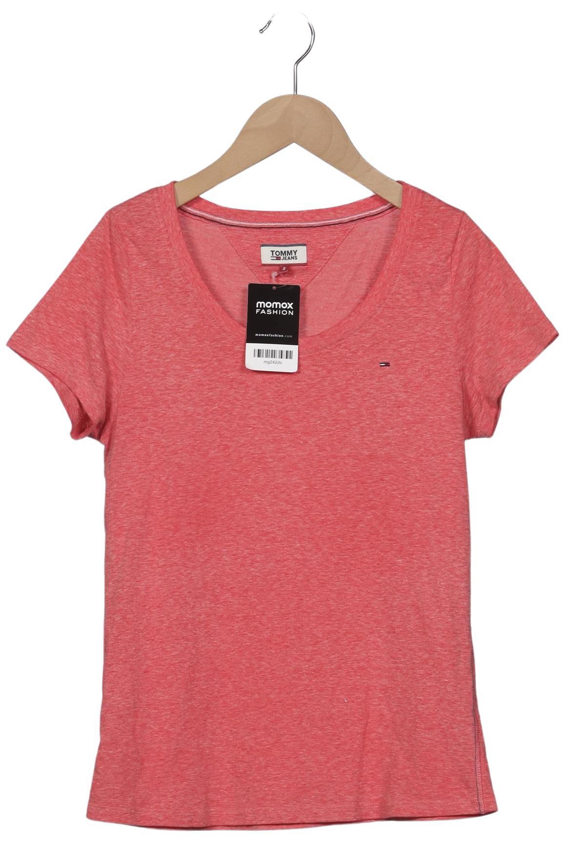 

Tommy Jeans Damen T-Shirt, rot, Gr. 36
