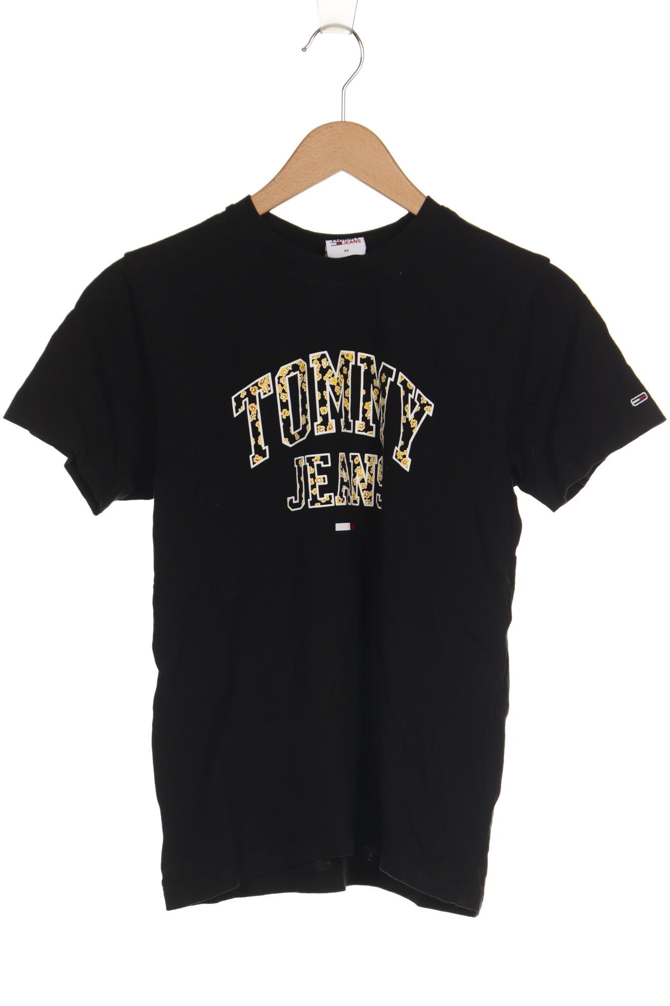 

Tommy Jeans Damen T-Shirt, schwarz, Gr. 34