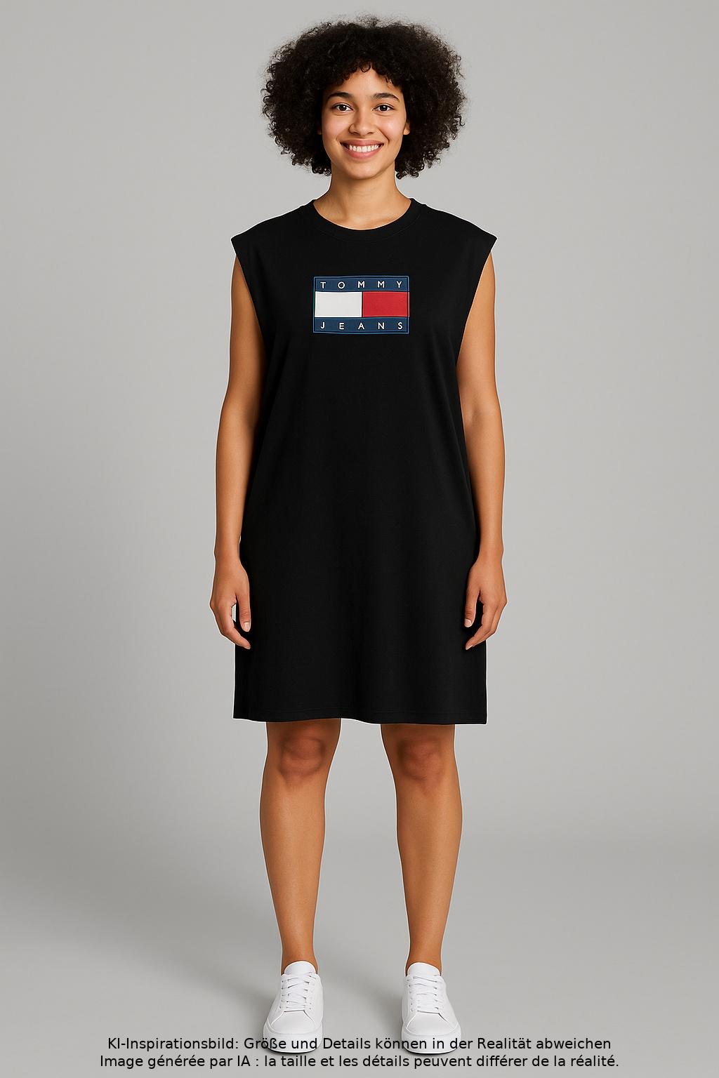 

Tommy Jeans Damen Kleid, schwarz, Gr. 38