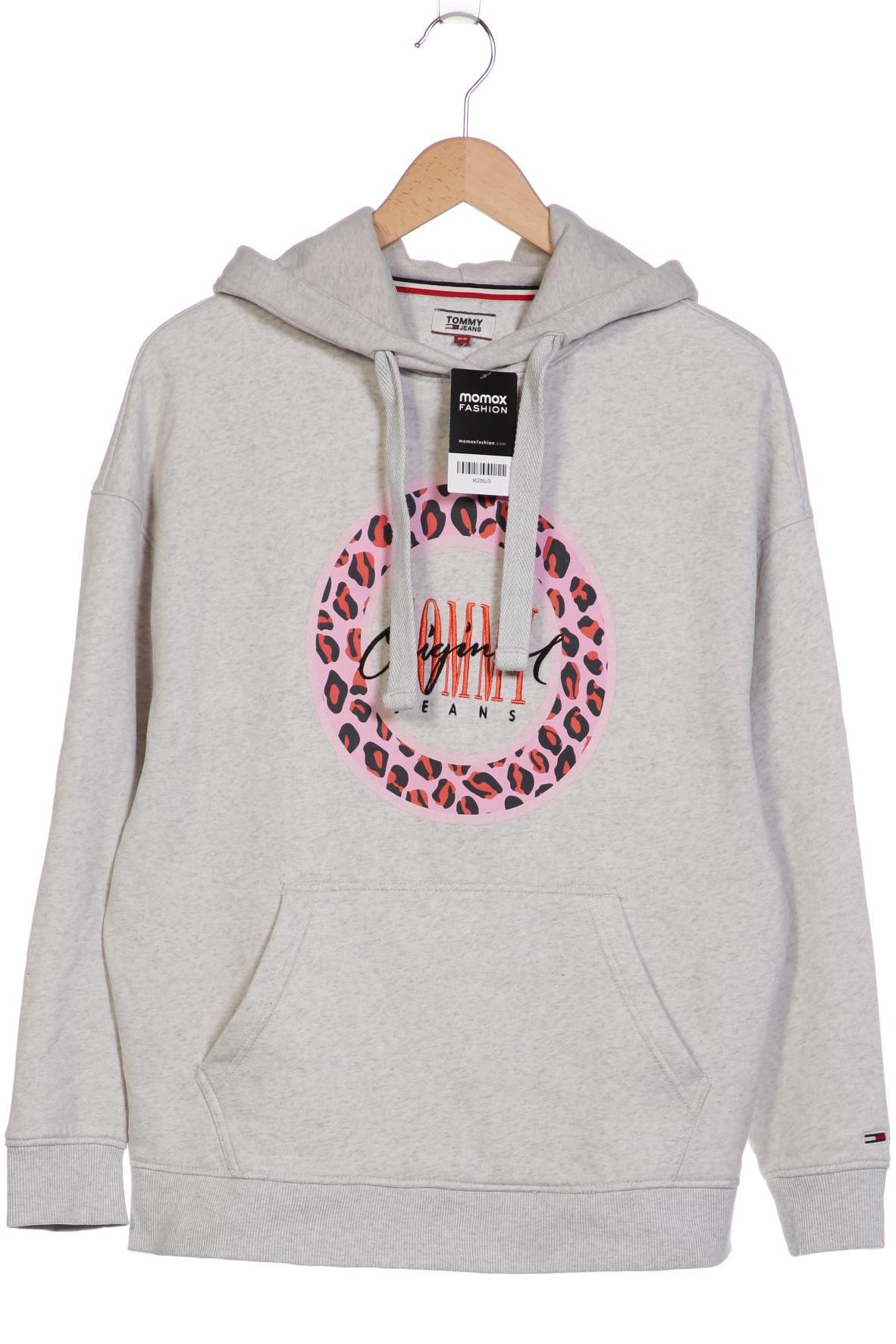 

Tommy Jeans Damen Kapuzenpullover, grau, Gr. 34