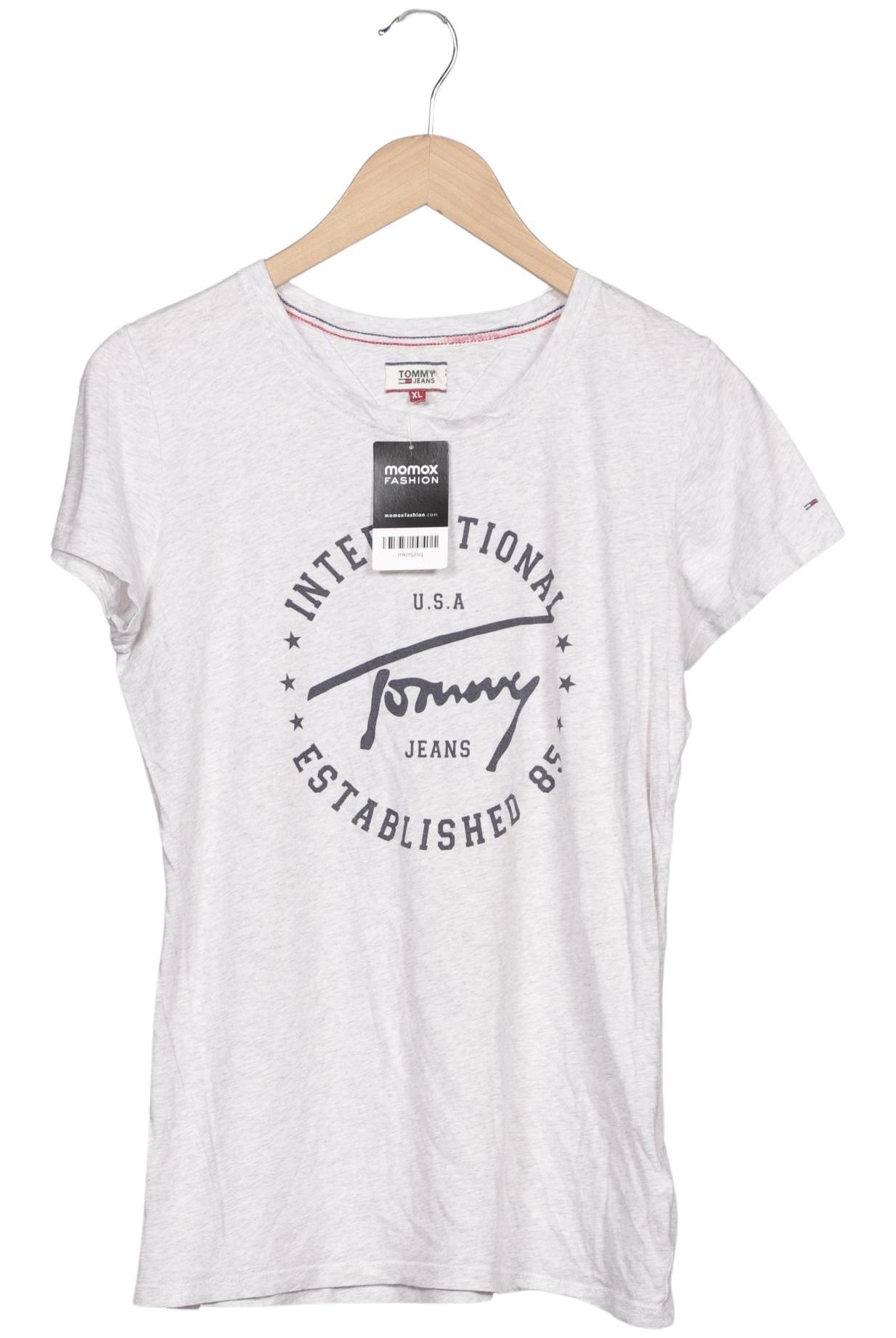

Tommy Jeans Damen T-Shirt, grau, Gr. 44