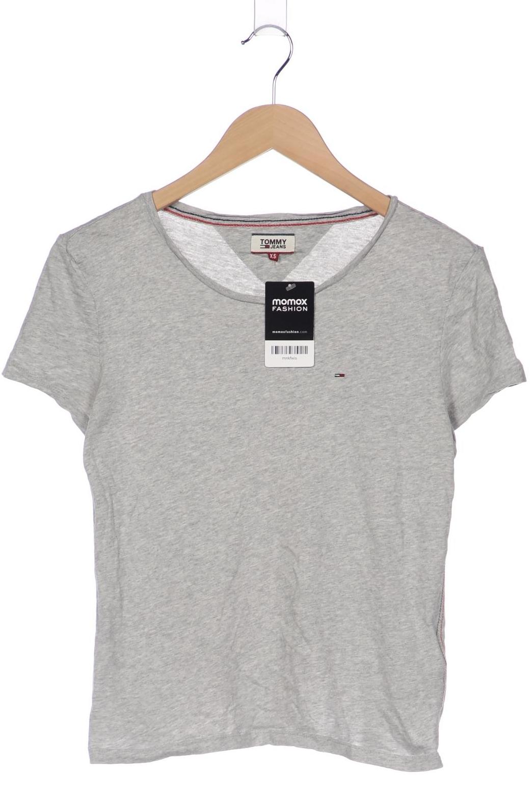 

Tommy Jeans Damen T-Shirt, grau, Gr. 34
