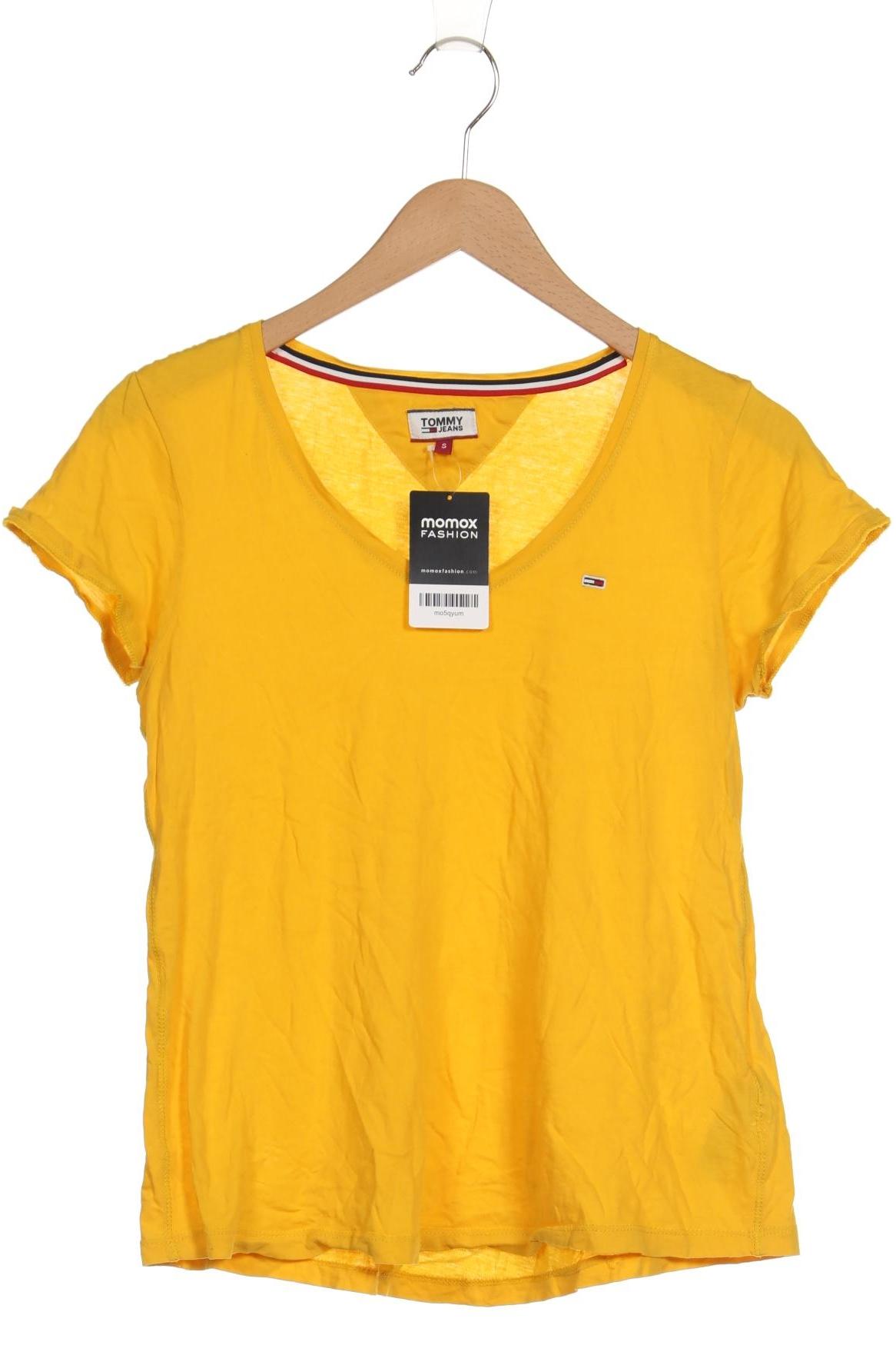 

Tommy Jeans Damen T-Shirt, gelb, Gr. 36