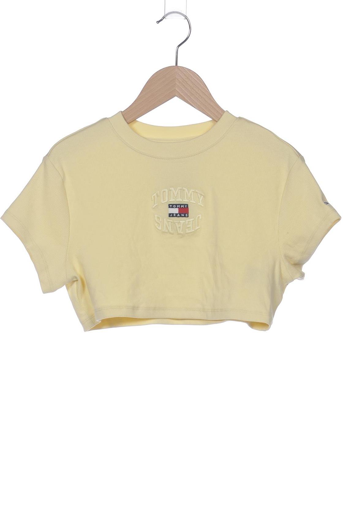 

Tommy Jeans Damen T-Shirt, gelb, Gr. 34