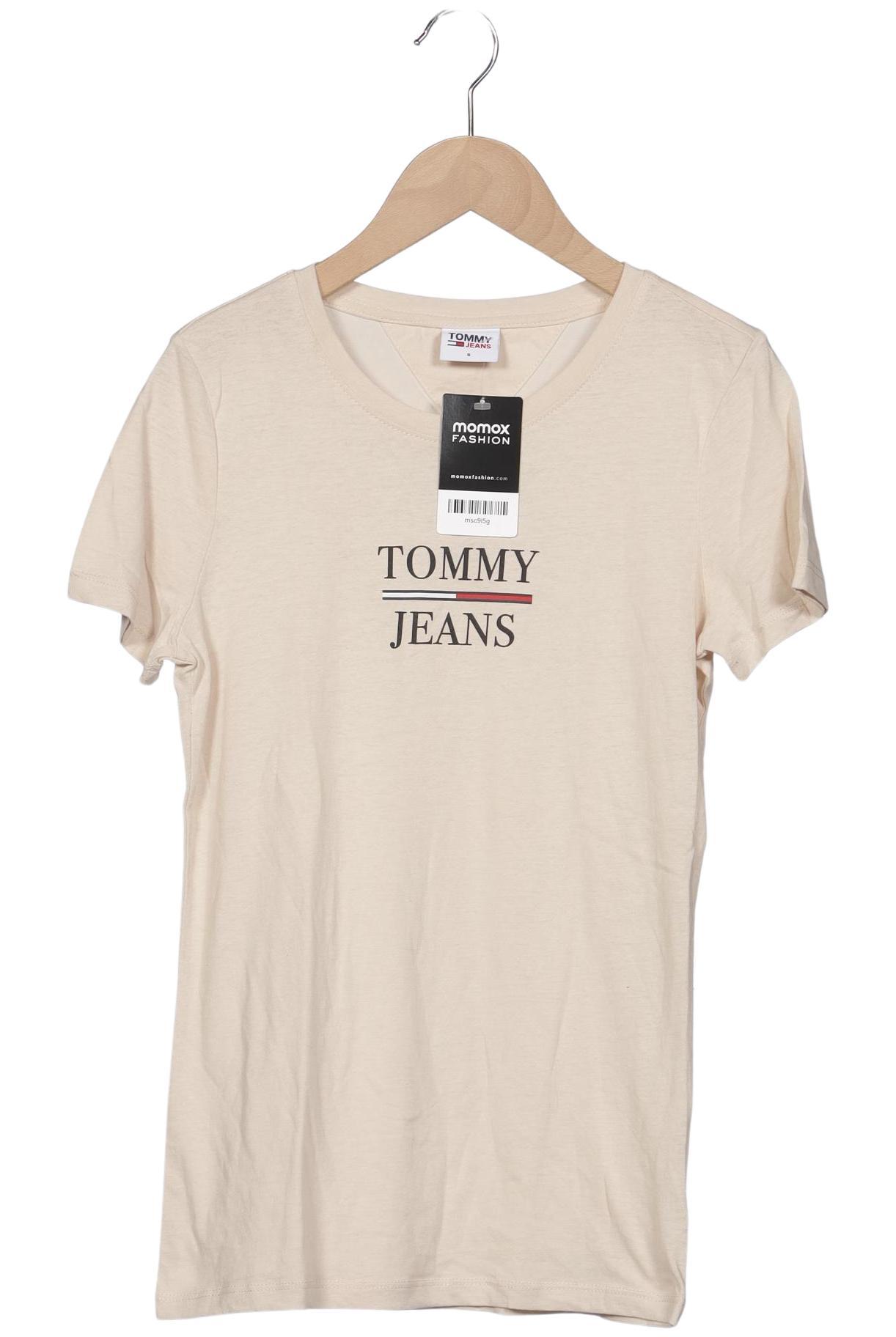 

Tommy Jeans Damen T-Shirt, beige, Gr. 36