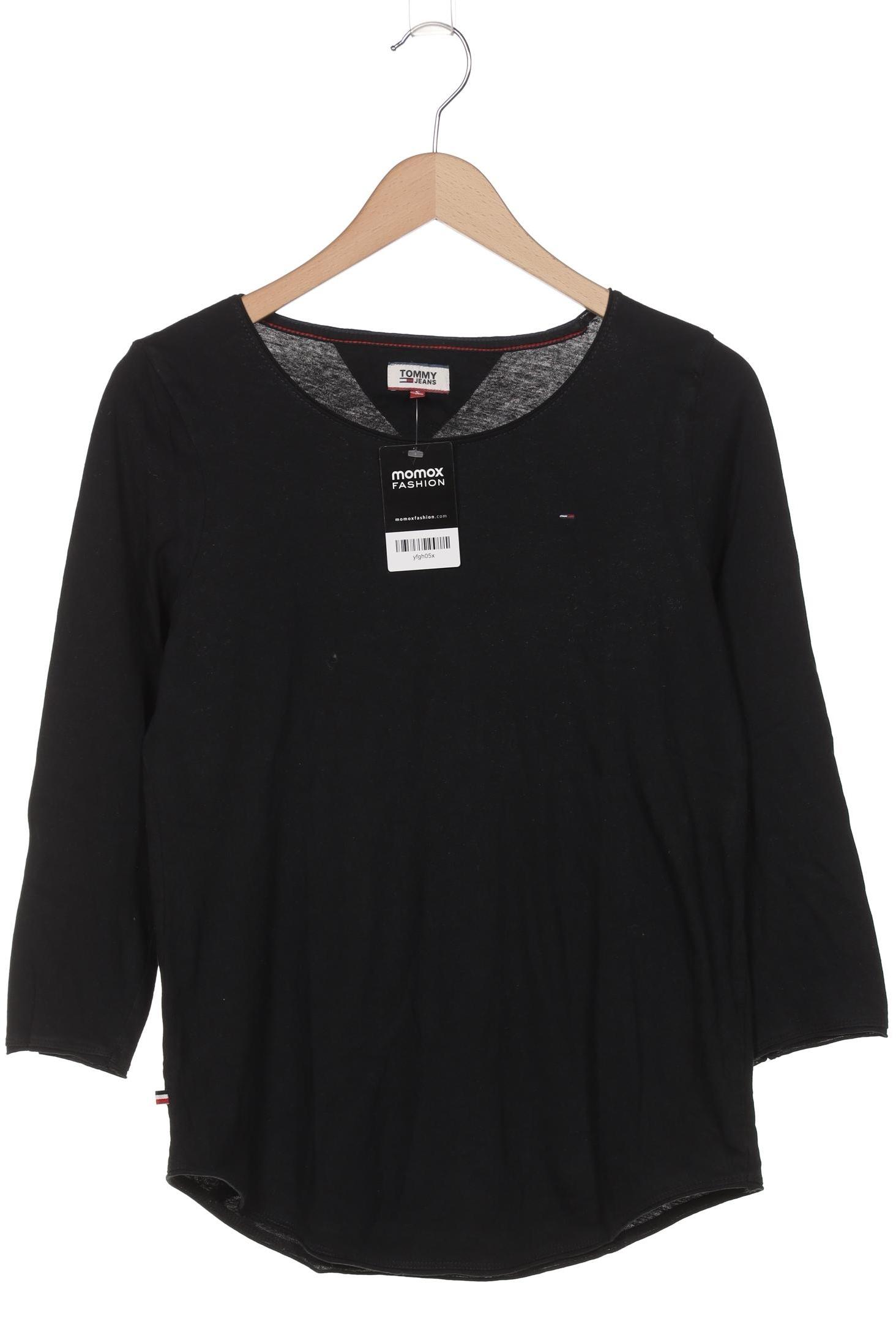 

Tommy Jeans Damen Langarmshirt, schwarz, Gr. 36