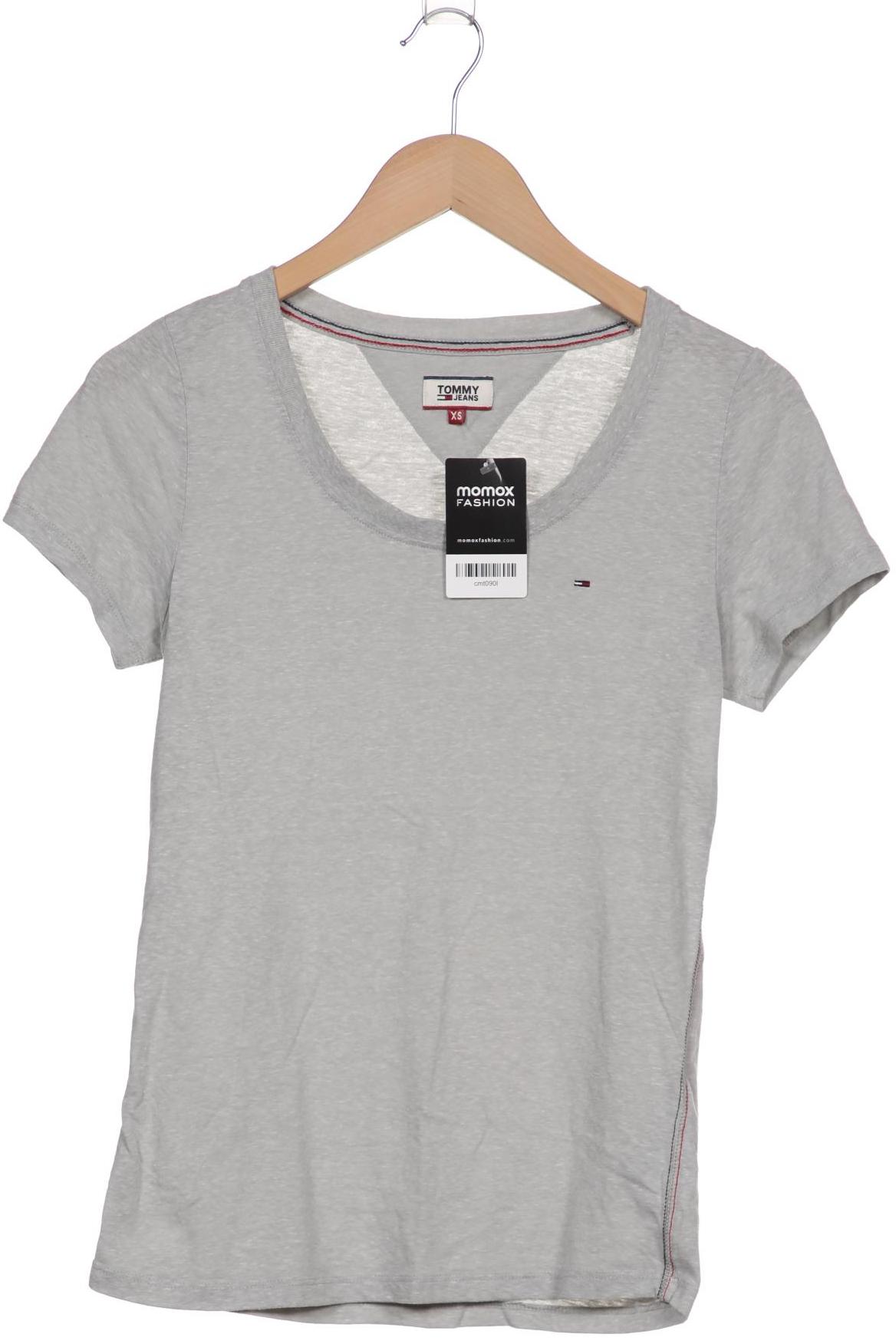 

Tommy Jeans Damen T-Shirt, grau, Gr. 34