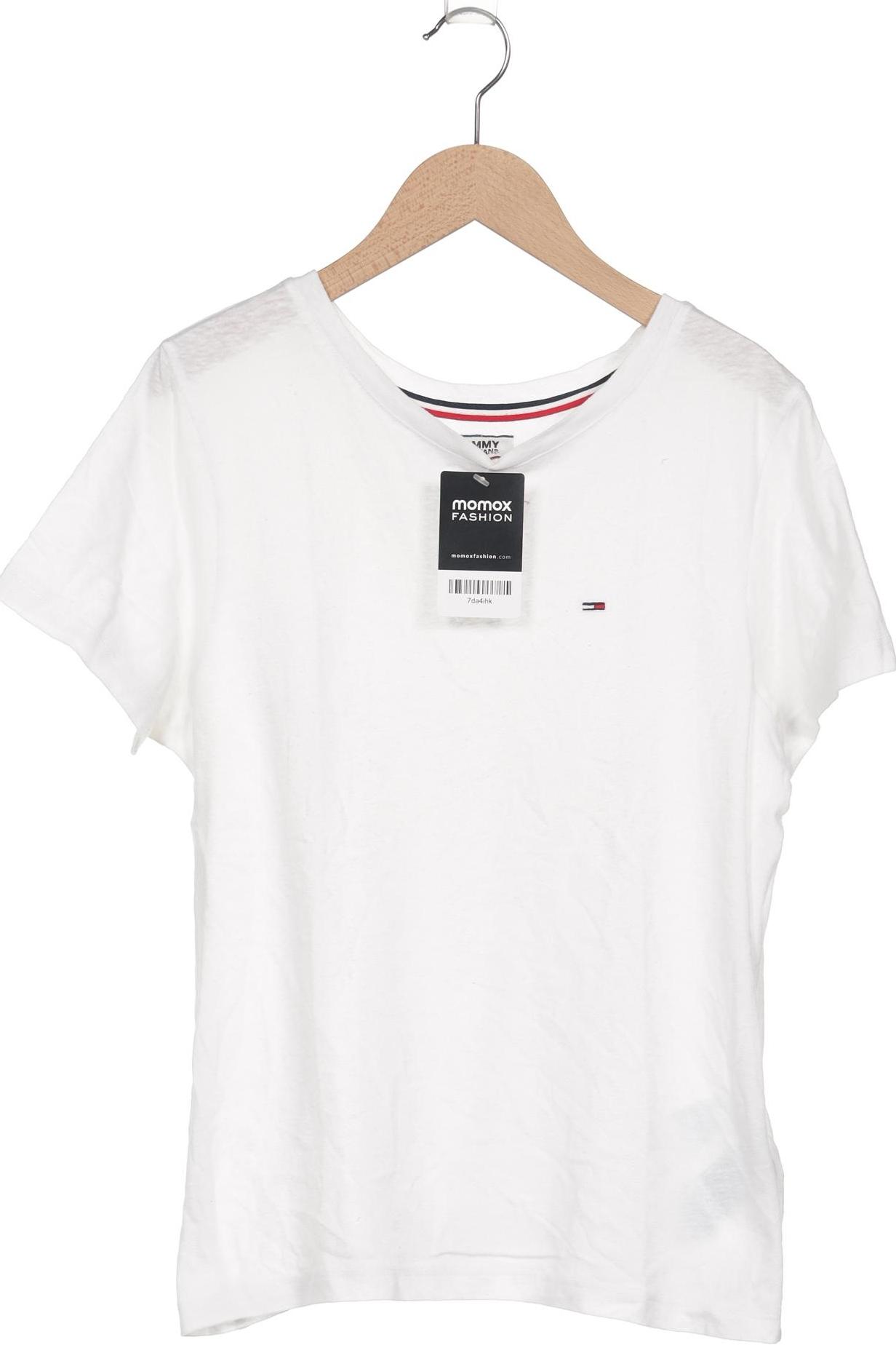 

Tommy Jeans Damen T-Shirt, weiß, Gr. 36