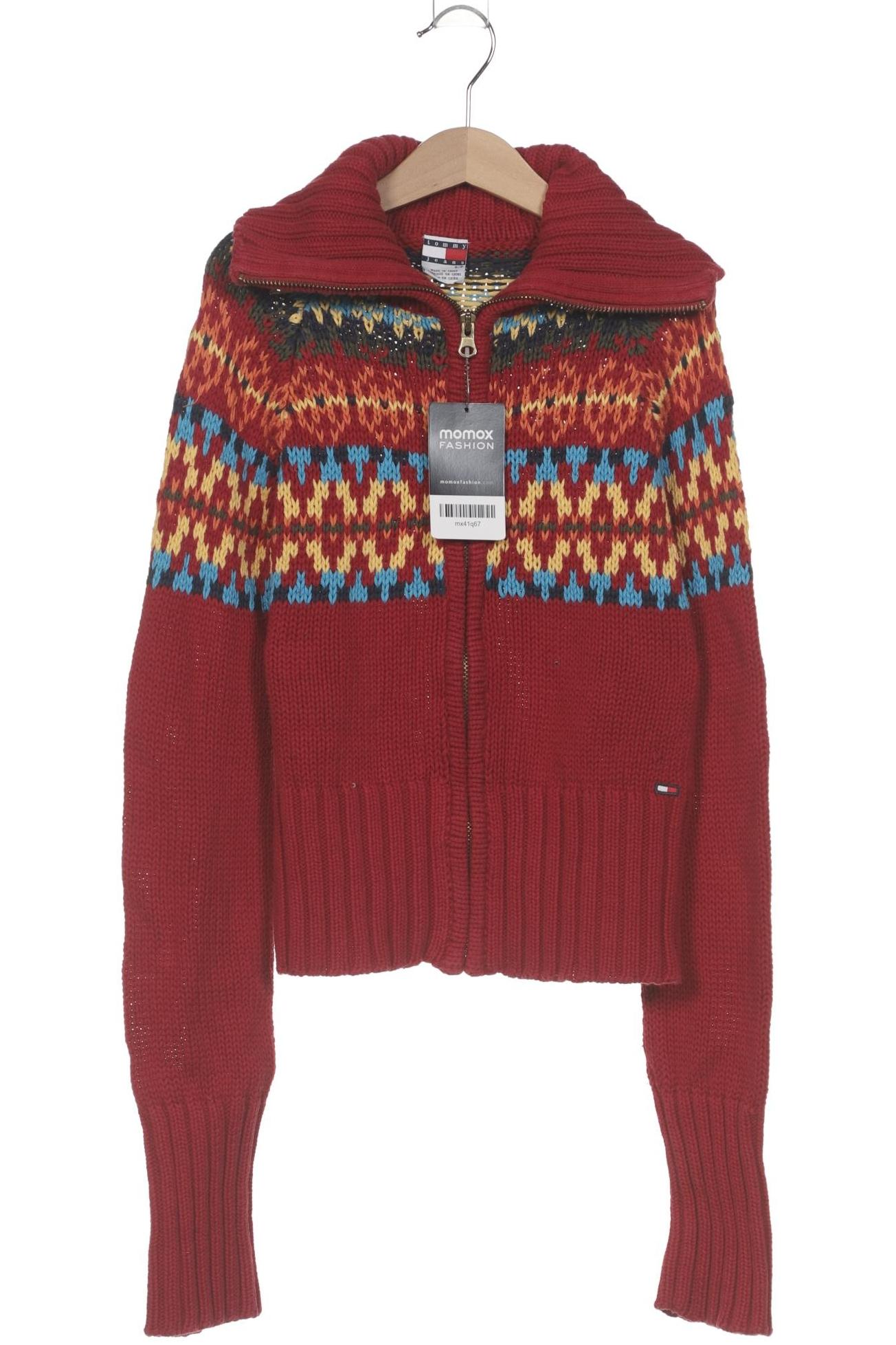 Thumbnail - Tommy Jeans Damen Strickjacke, bordeaux, Gr. 36