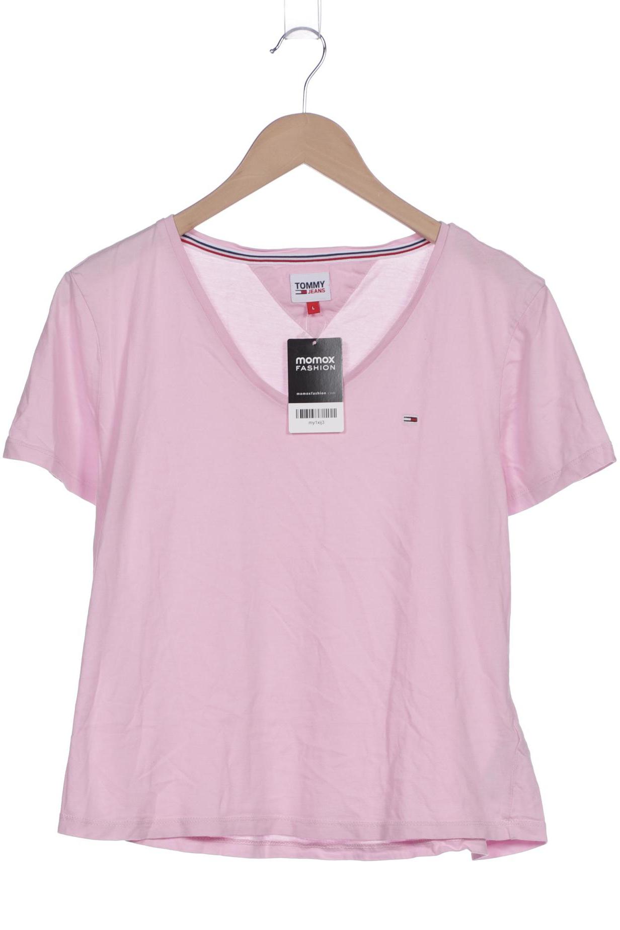 

Tommy Jeans Damen T-Shirt, pink, Gr. 42