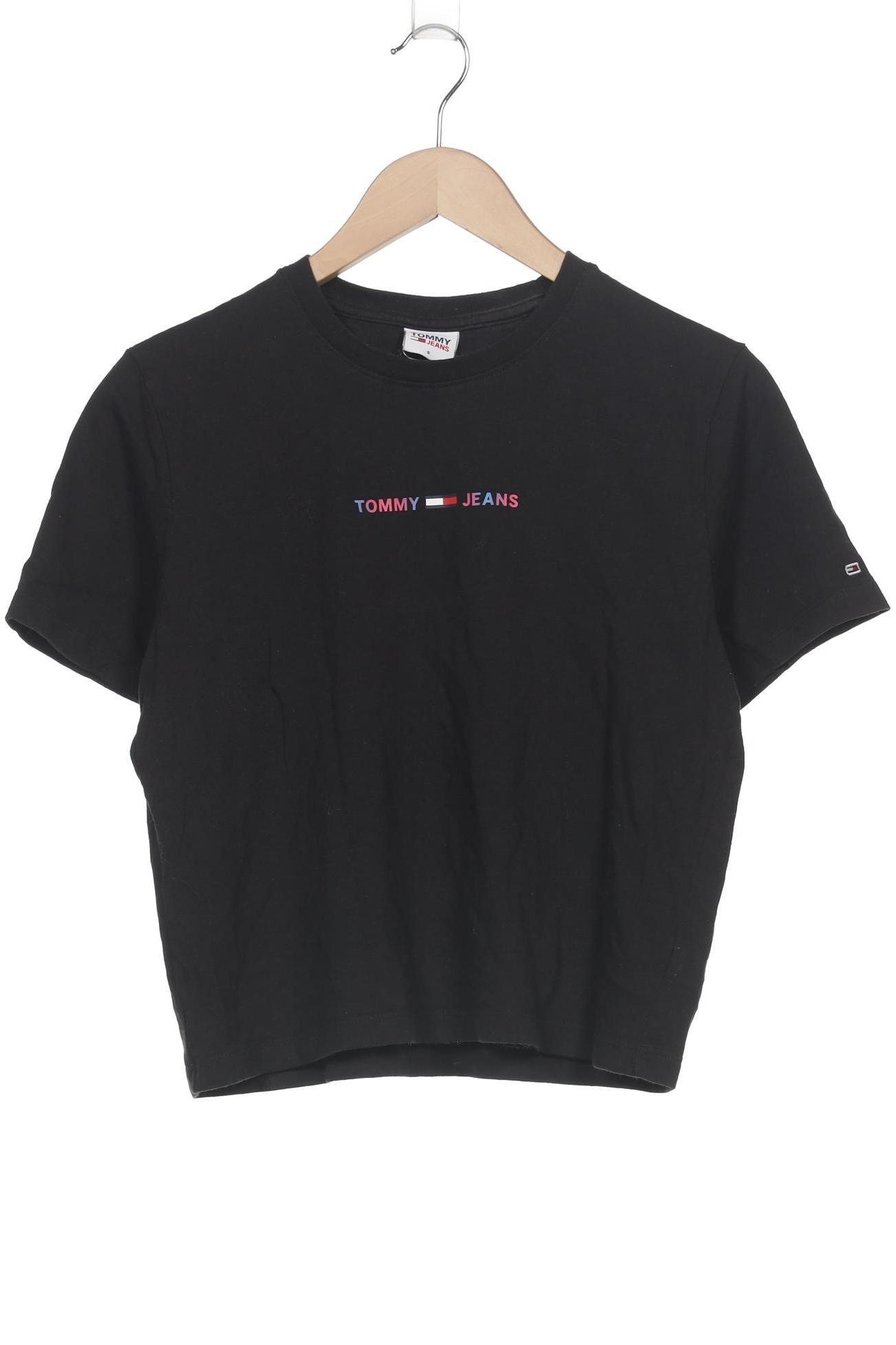 

Tommy Jeans Damen T-Shirt, schwarz, Gr. 36