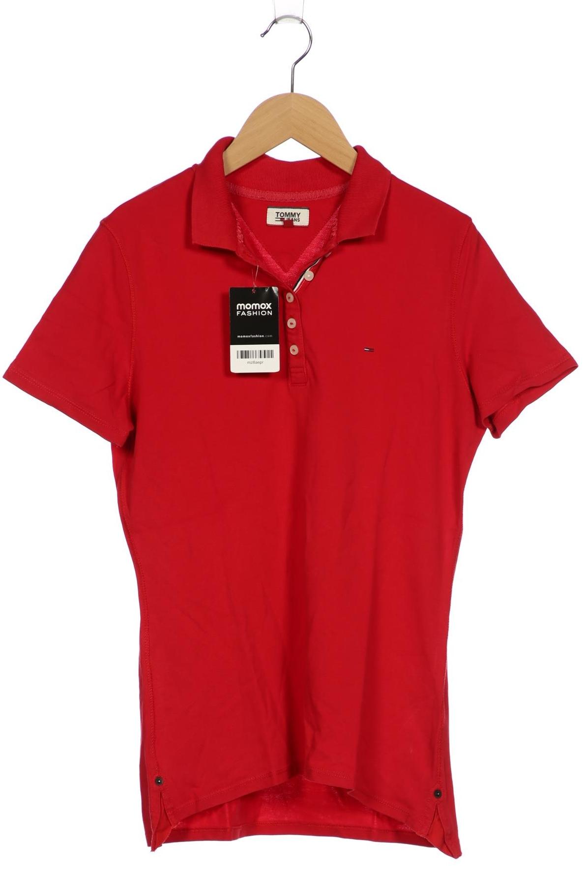 

Tommy Jeans Damen Poloshirt, rot, Gr. 38