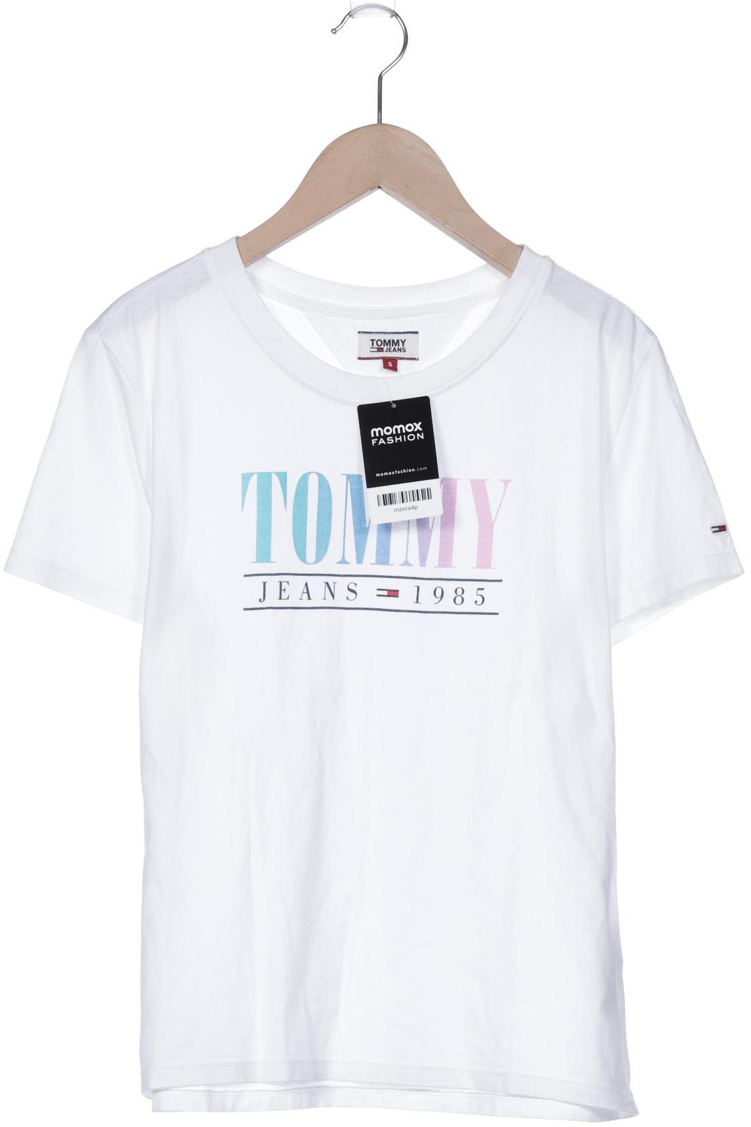 

Tommy Jeans Damen T-Shirt, weiß, Gr. 36