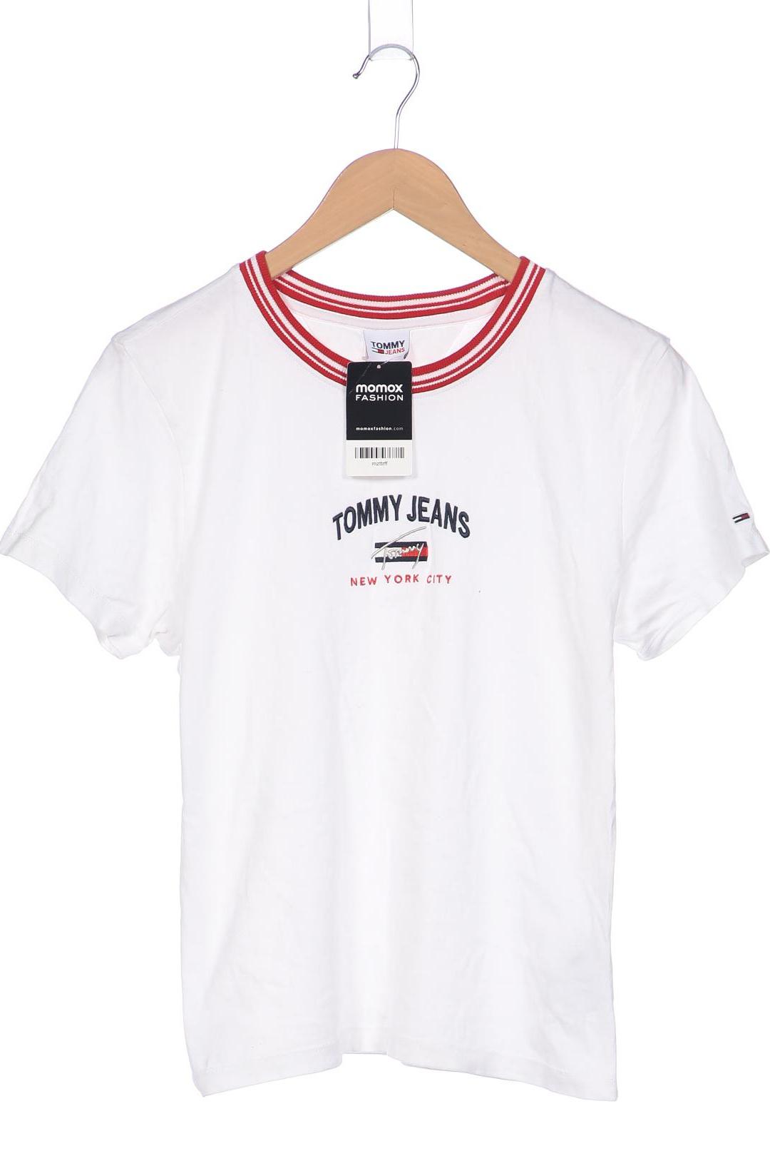 

Tommy Jeans Damen T-Shirt, weiß, Gr. 38