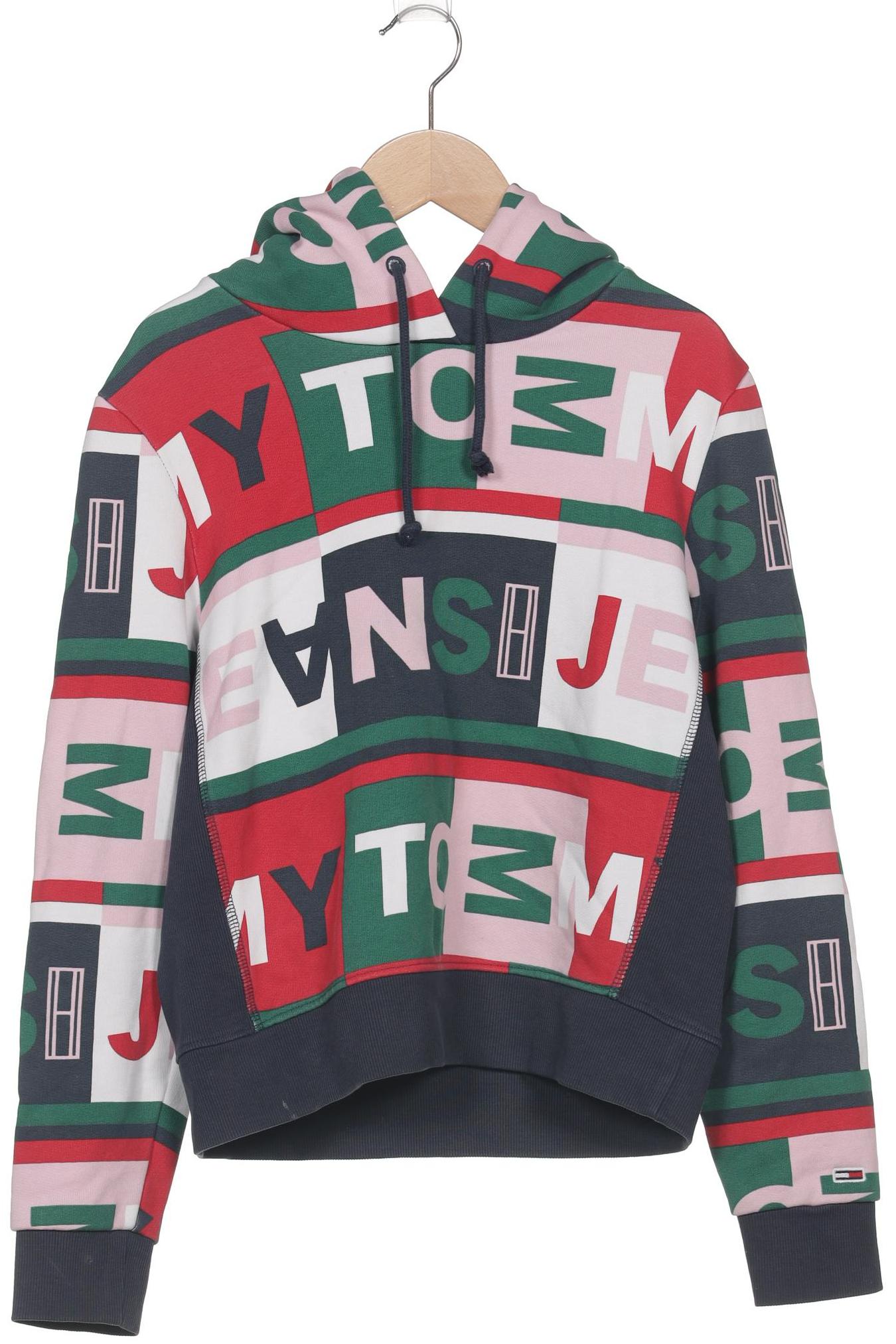 

Tommy Jeans Damen Kapuzenpullover, grün, Gr. 34