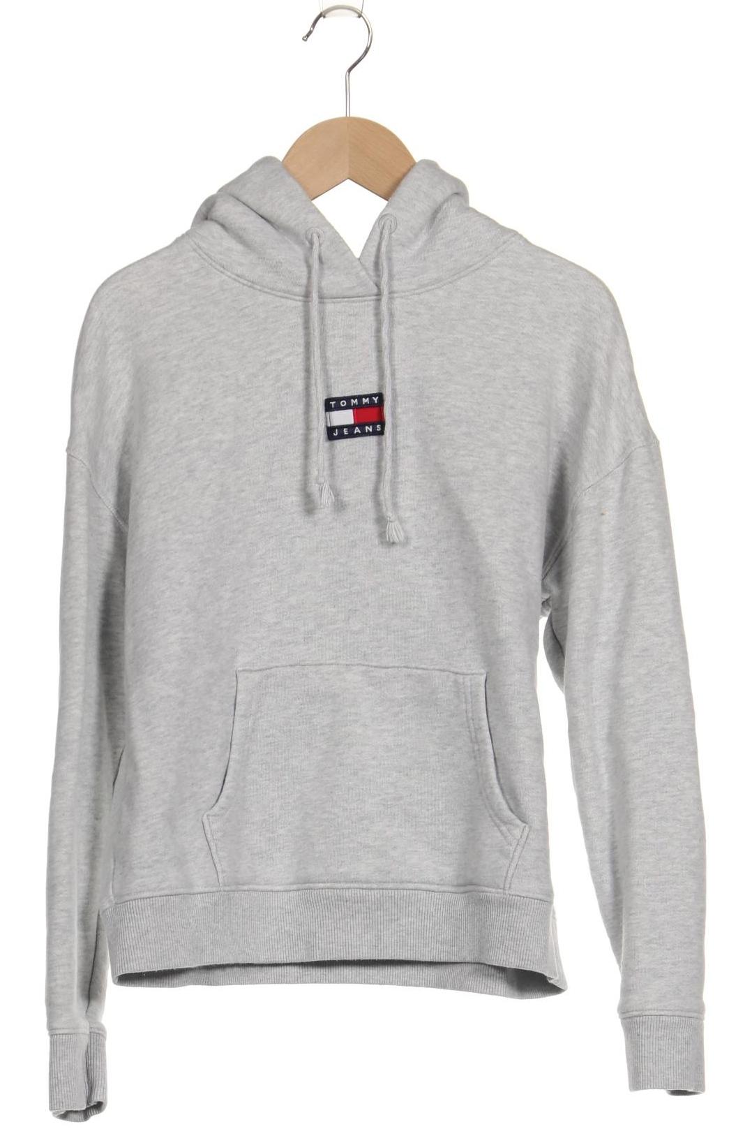 

Tommy Jeans Damen Kapuzenpullover, grau, Gr. 36