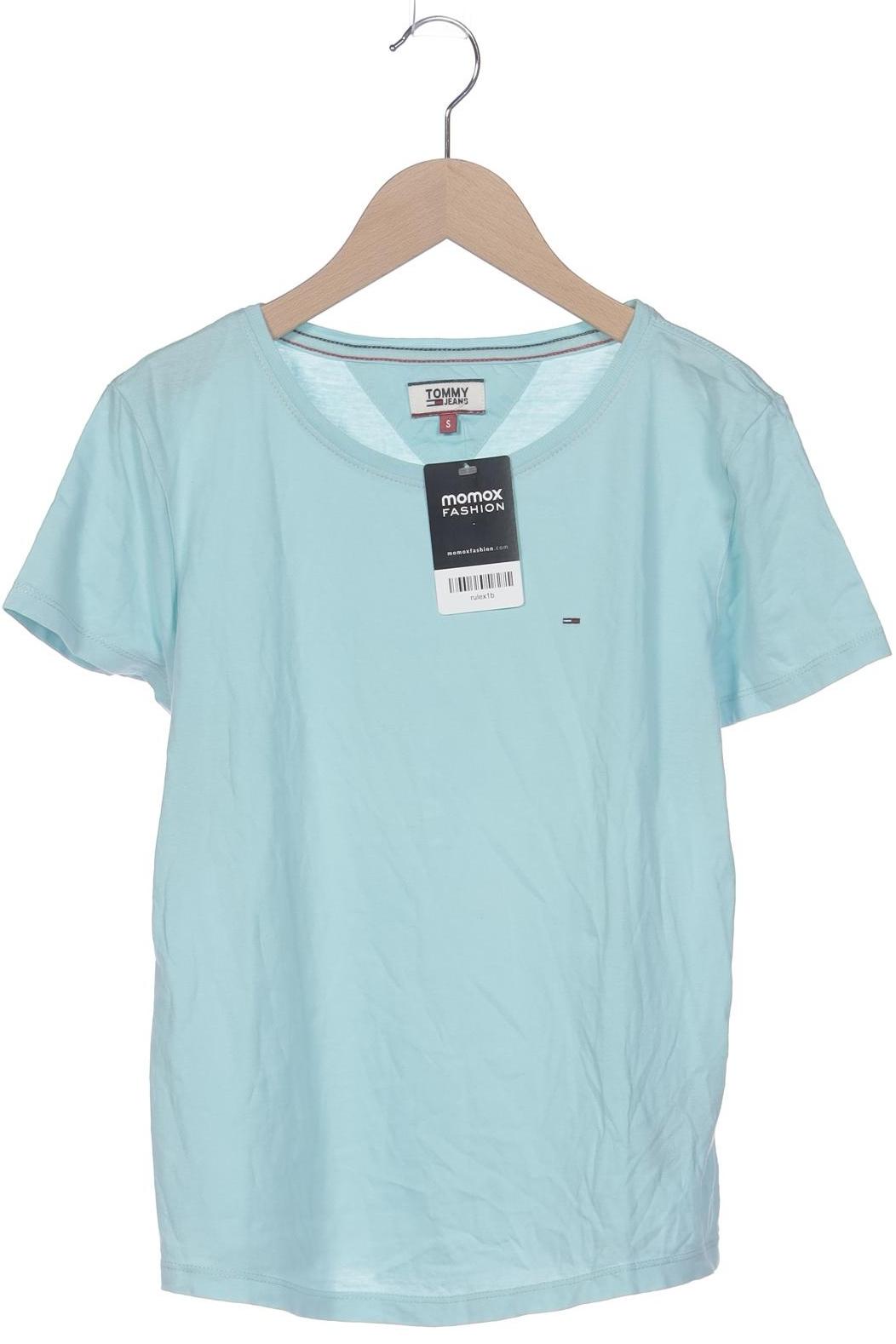 

Tommy Jeans Damen T-Shirt, hellblau, Gr. 36