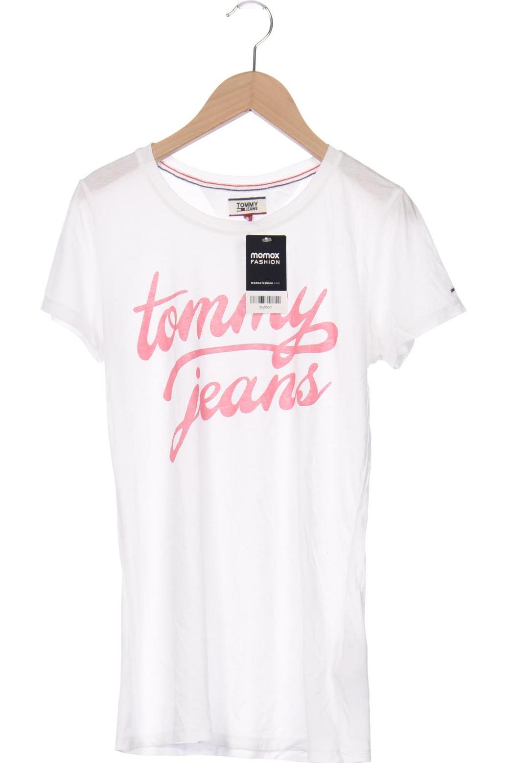 

Tommy Jeans Damen T-Shirt, weiß, Gr. 38