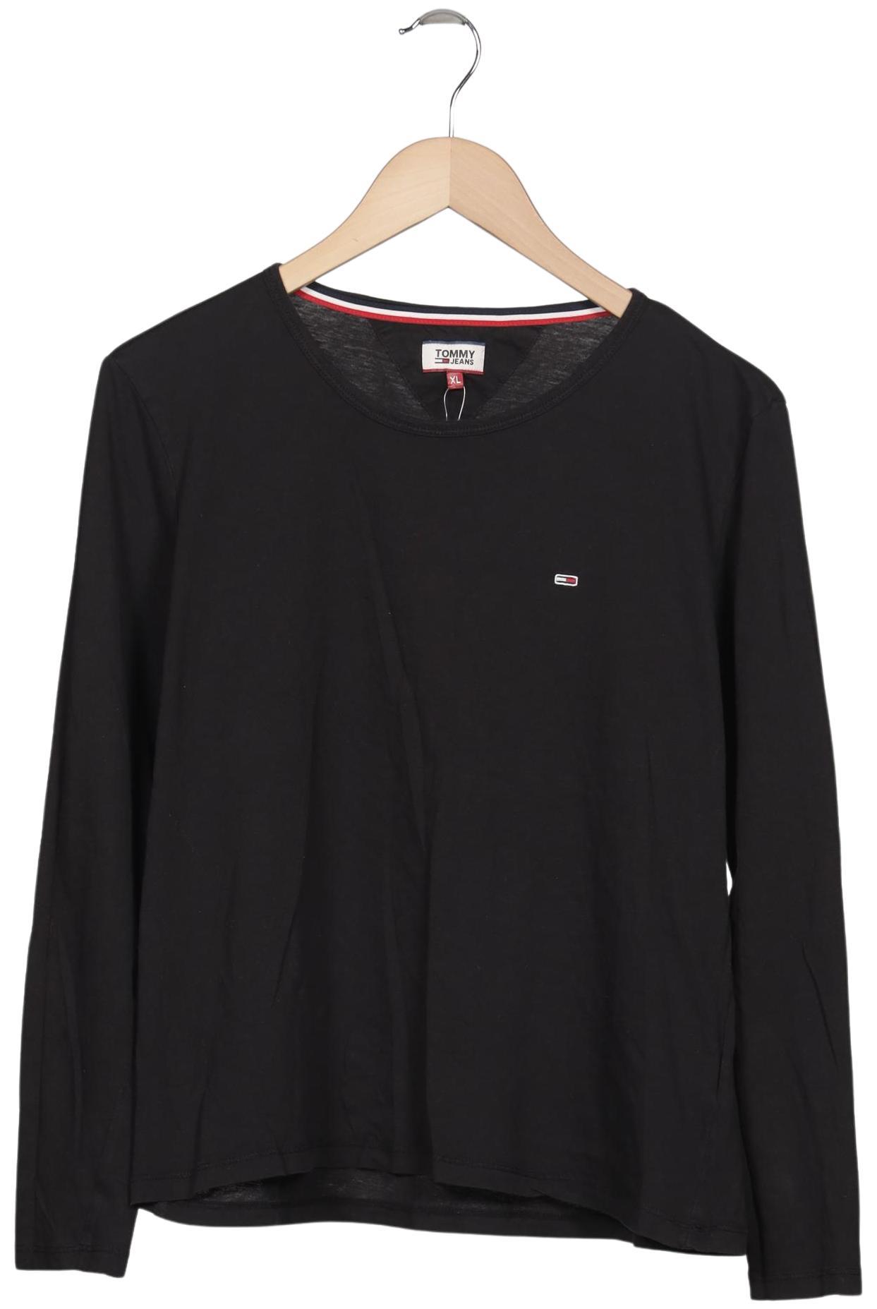 

Tommy Jeans Damen Langarmshirt, schwarz, Gr. 44