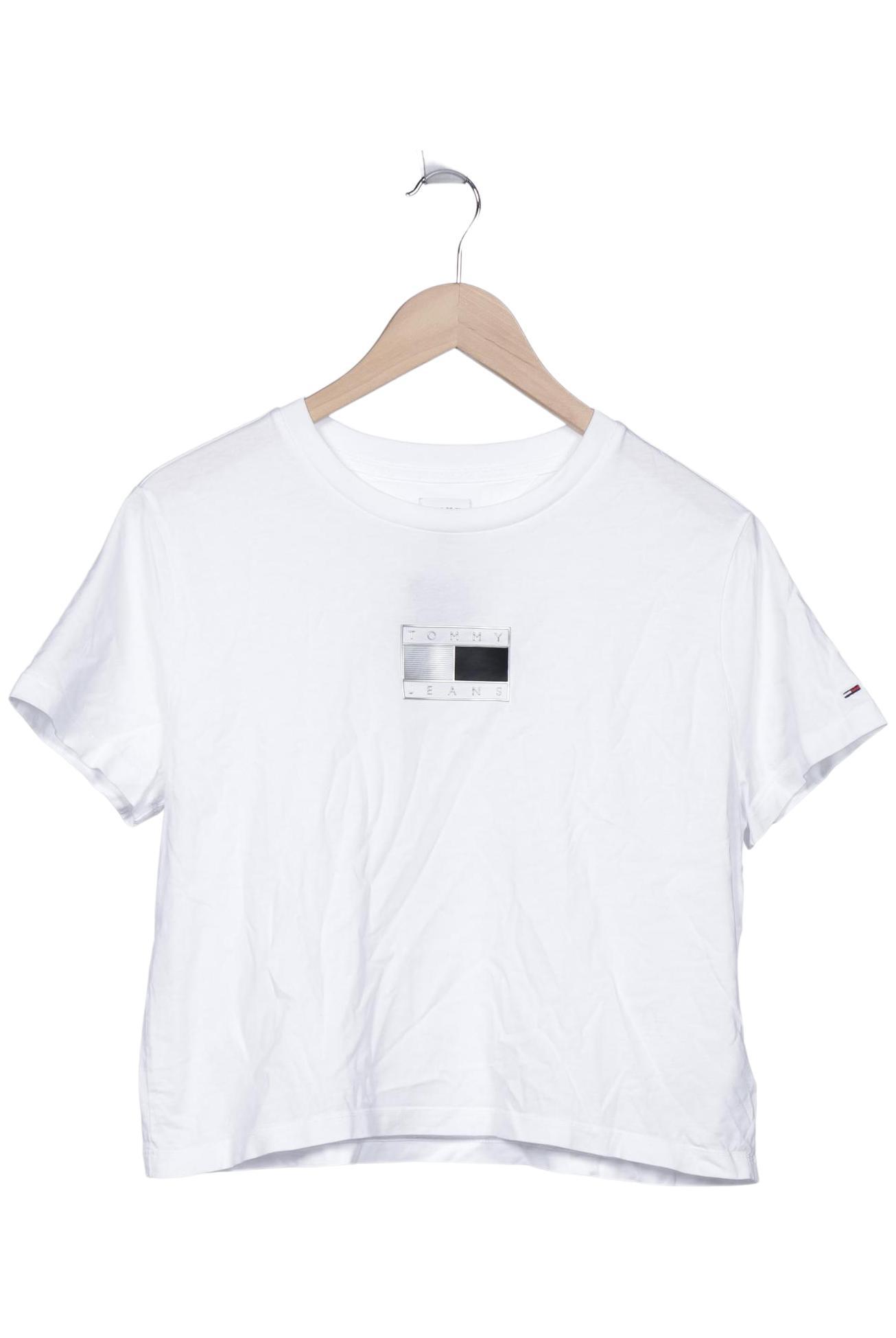 

Tommy Jeans Damen T-Shirt, weiß, Gr. 44