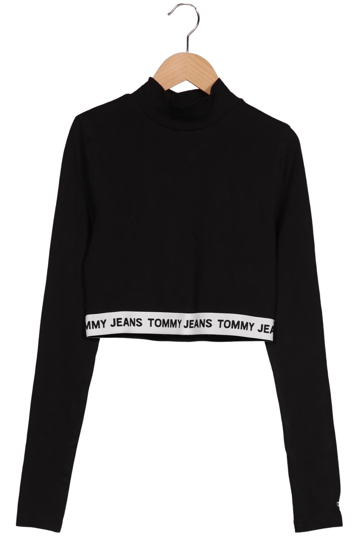 

Tommy Jeans Damen Langarmshirt, schwarz, Gr. 36