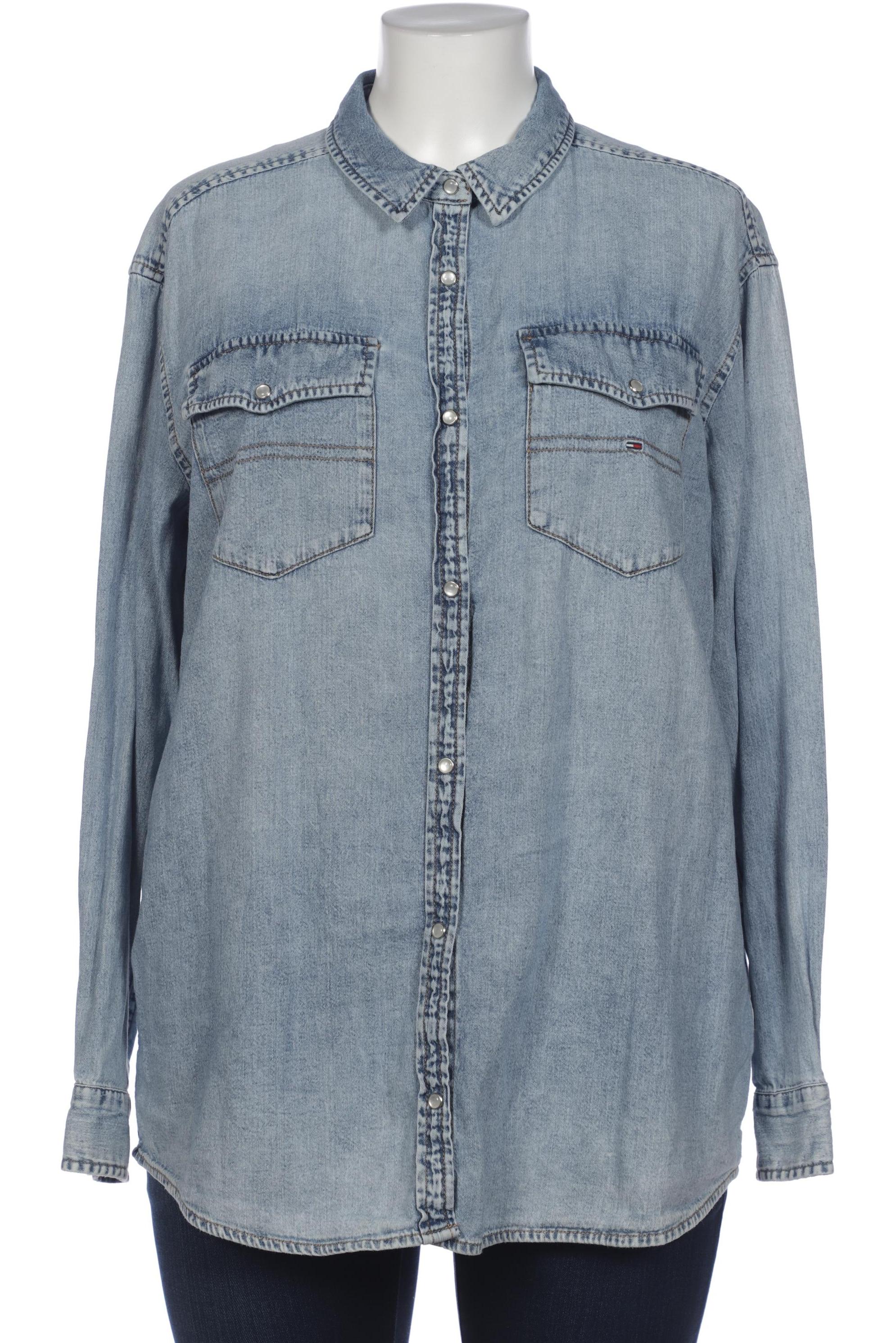 

Tommy Jeans Damen Bluse, blau, Gr. 42