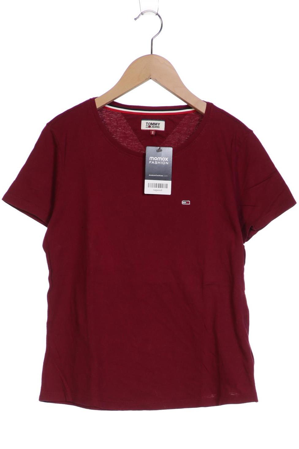 

Tommy Jeans Damen T-Shirt, bordeaux