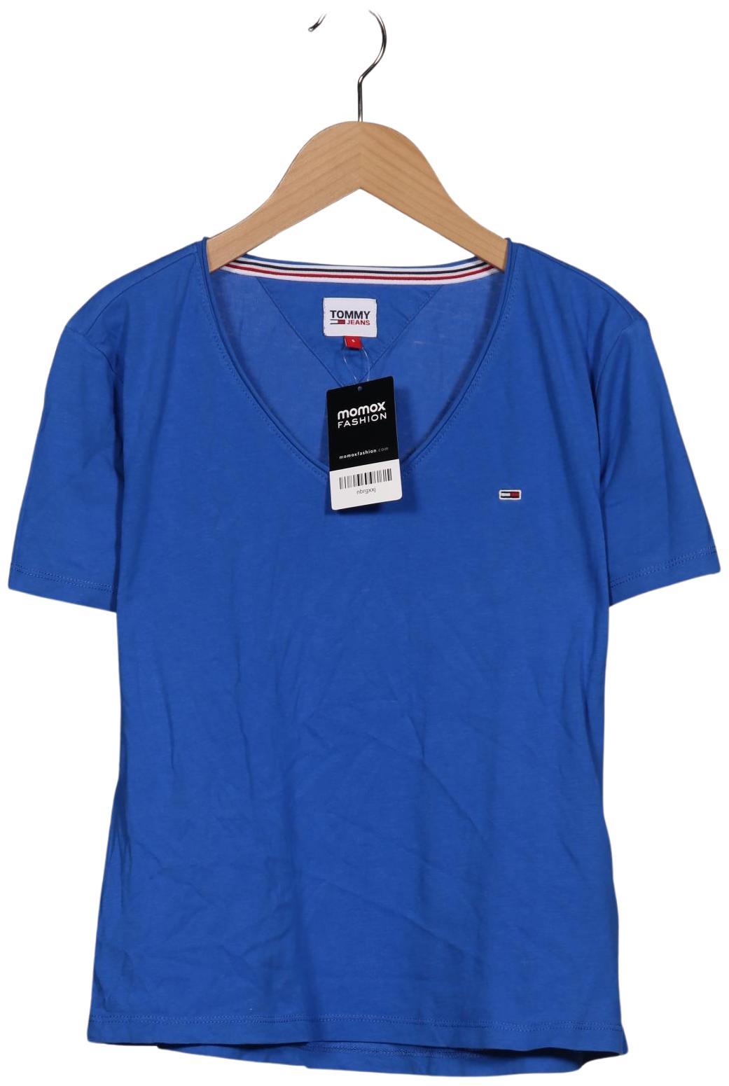 

Tommy Jeans Damen T-Shirt, blau, Gr. 36